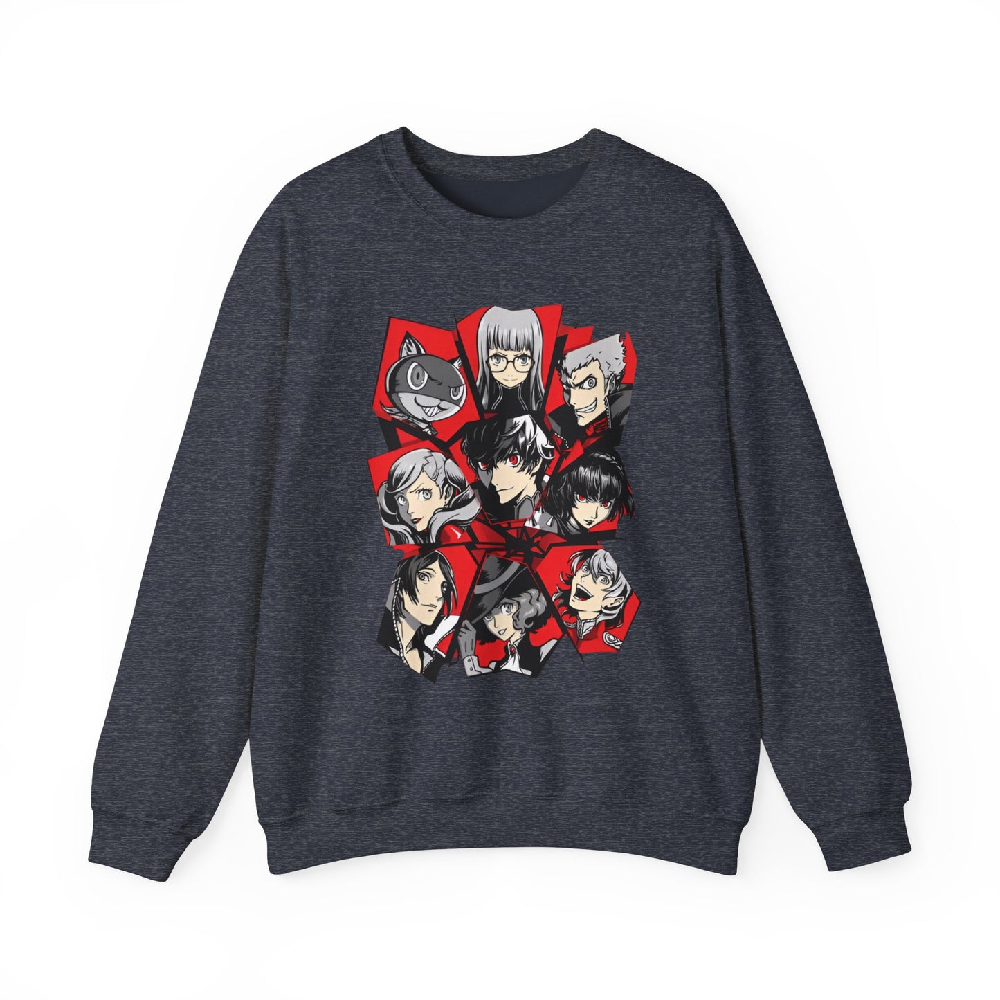 Persona 5 Video Game Sweatshirt – 100% Cotton | Phantom Thieves Cozy Anime Sweater