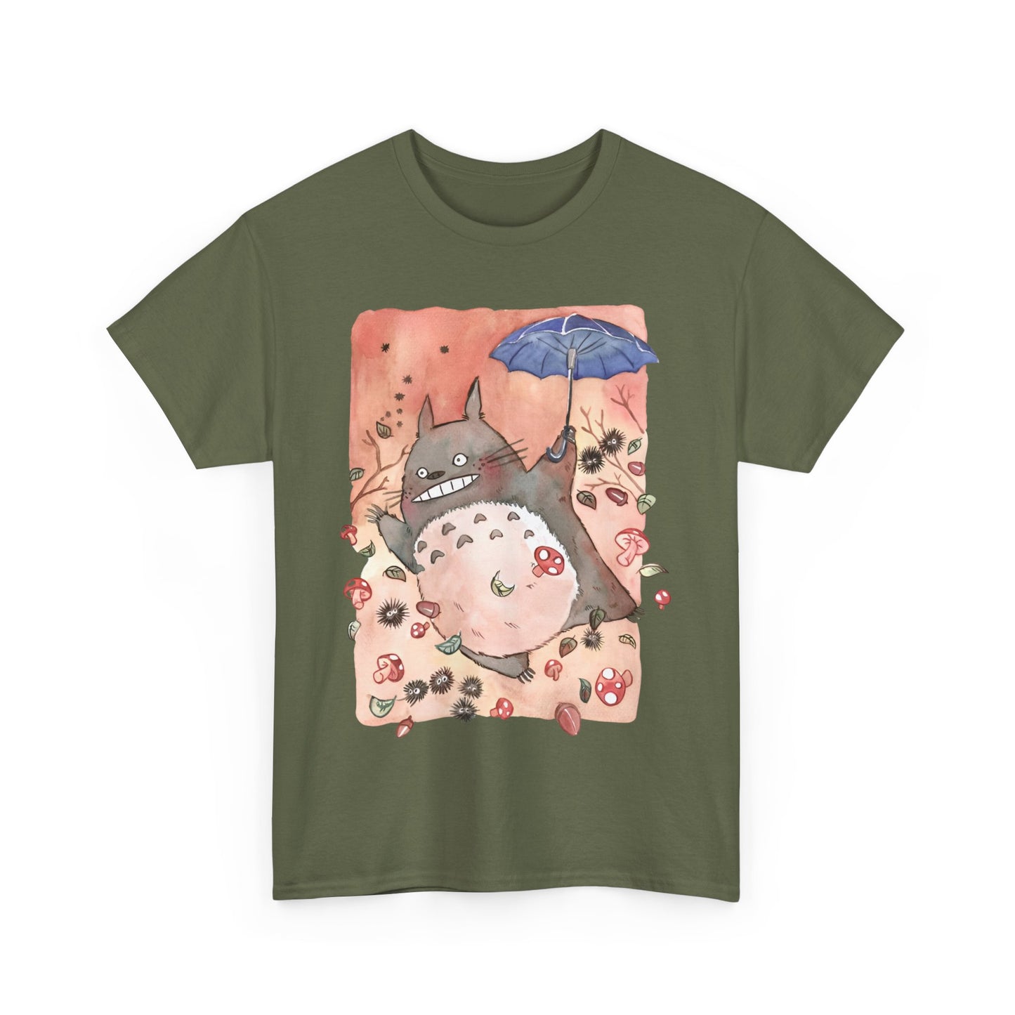 My Neighbor Totoro Fly T-Shirt 100% Cotton Studio Ghibli Tee