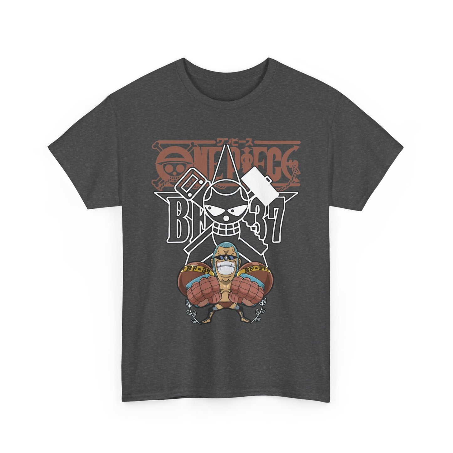 Franky One Piece T-Shirt – 100% Cotton Anime Tee for Fans