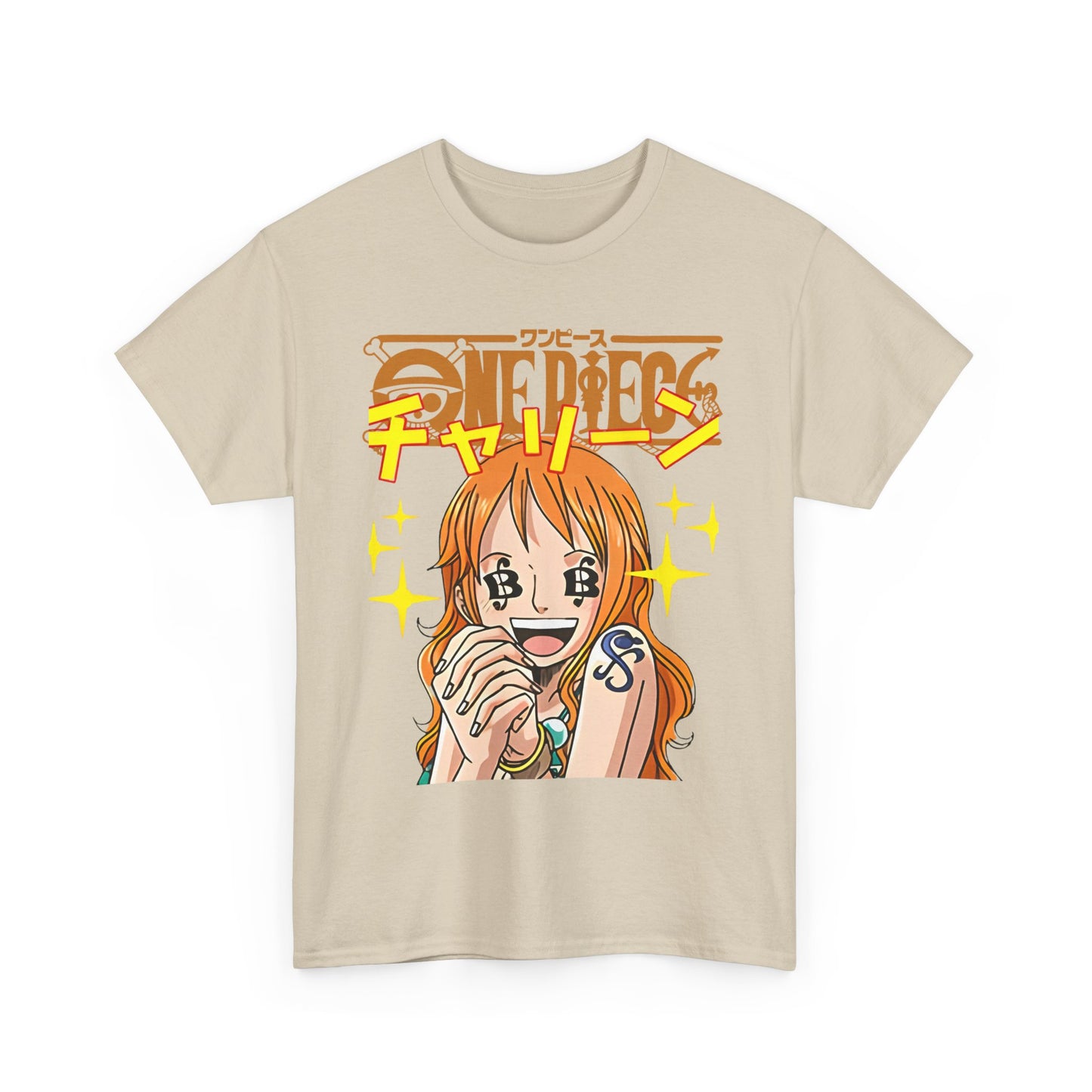 Nami One Piece T-Shirt – 100% Cotton Anime Tee for True Straw Hat Fans