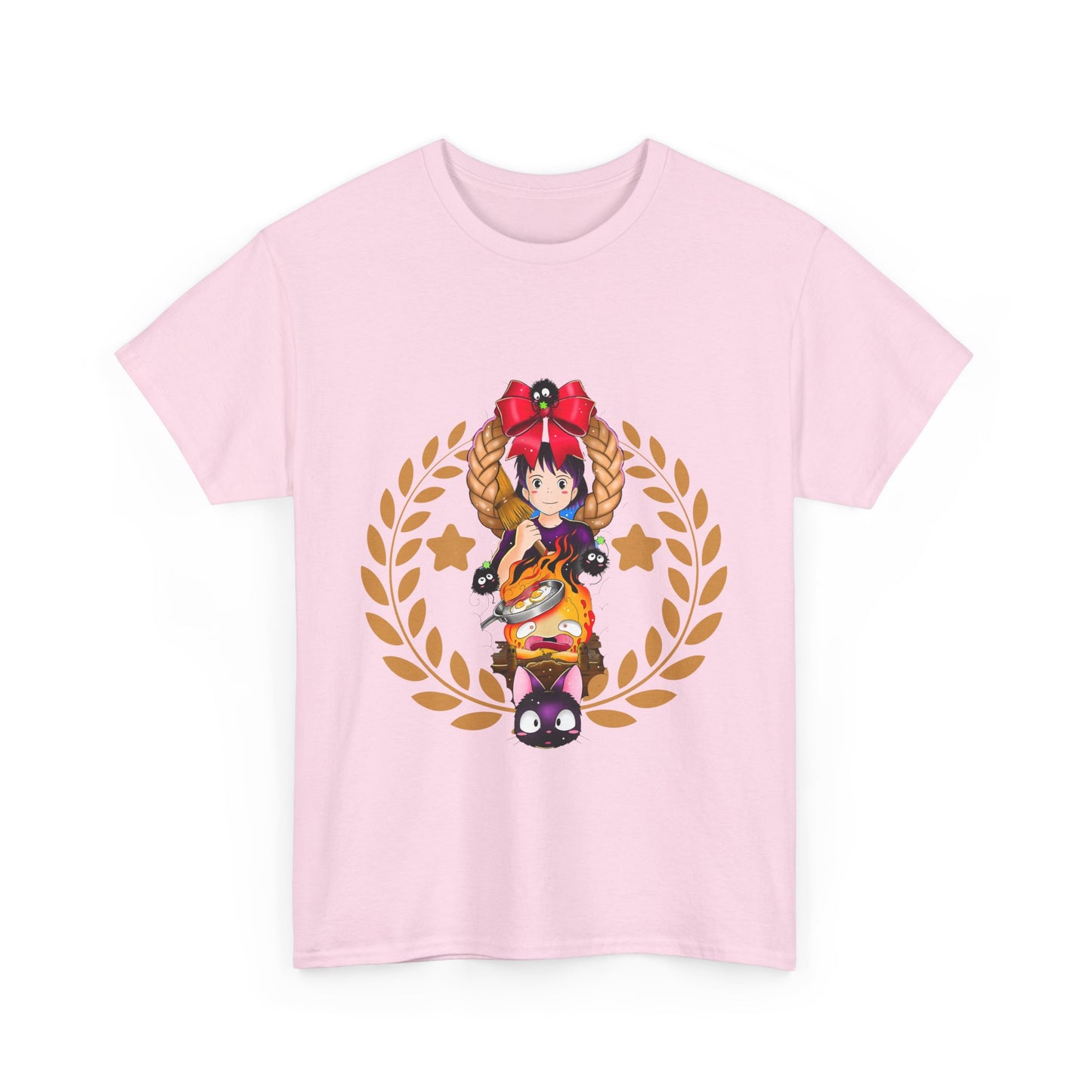 Kiki's Delivery Service T-Shirt 100% Cotton Studio Ghibli Anime Tee
