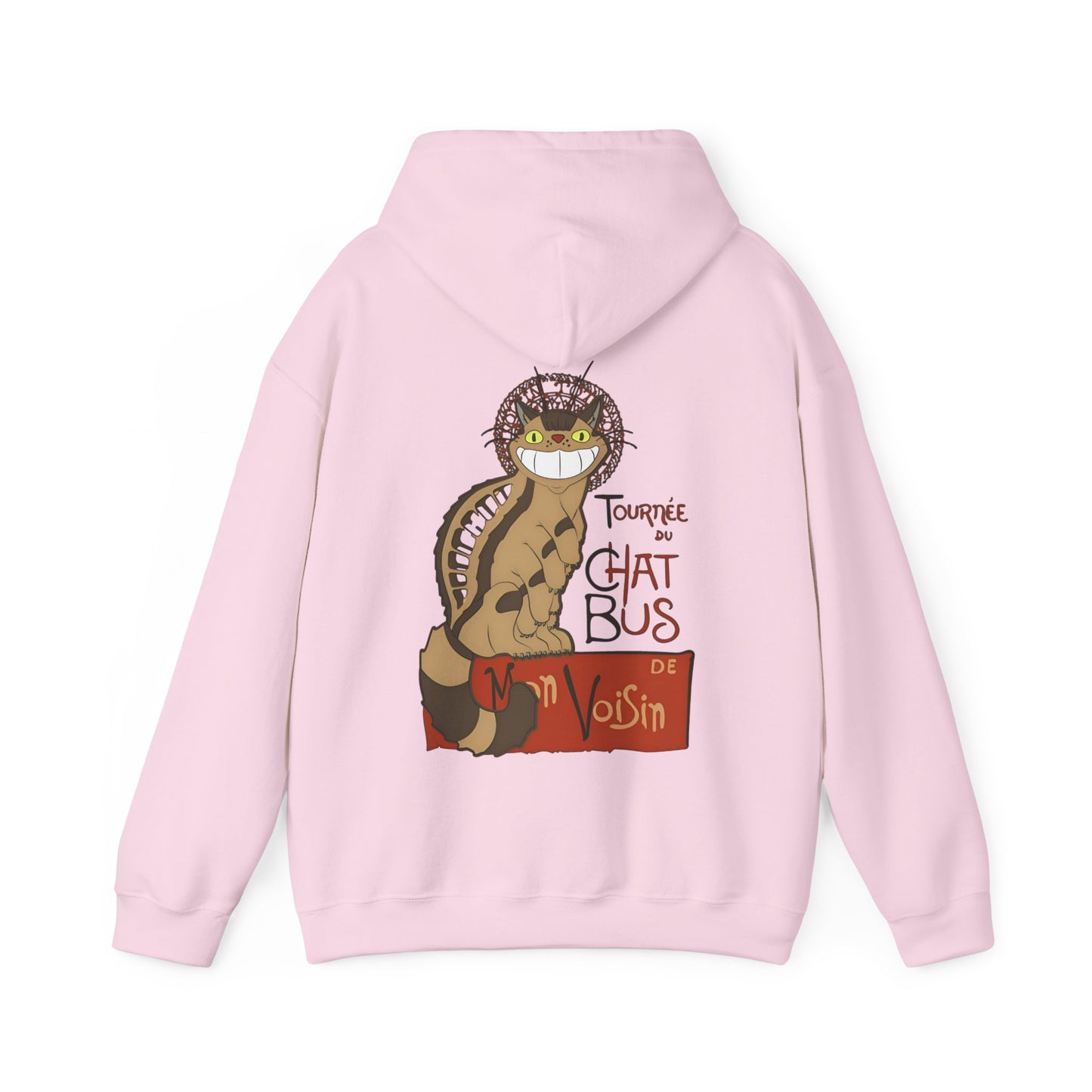 Catbus Back Print Hoodie – 100% Cotton Studio Ghibli Hoodie from My Neighbor Totoro