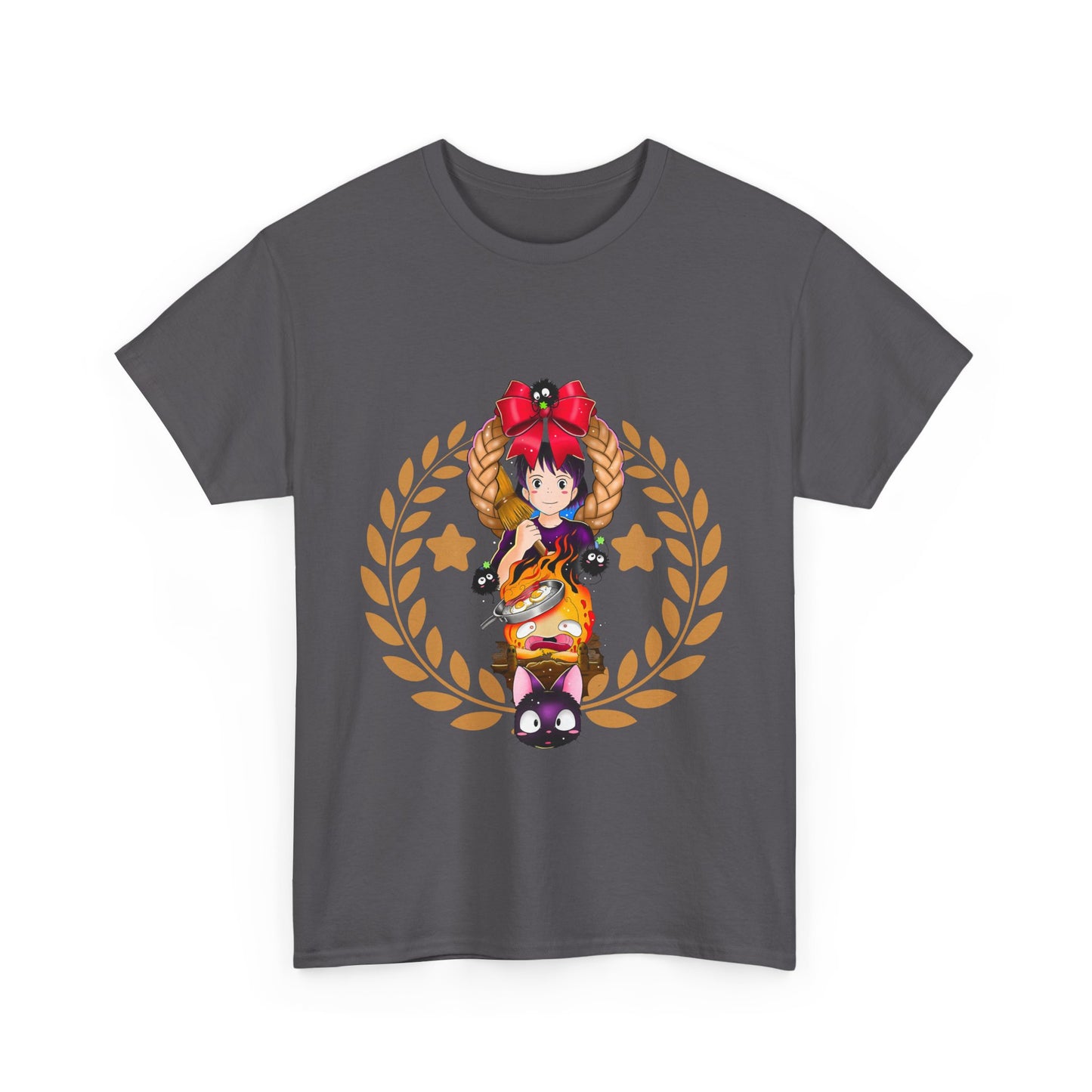Kiki's Delivery Service T-Shirt 100% Cotton Studio Ghibli Anime Tee
