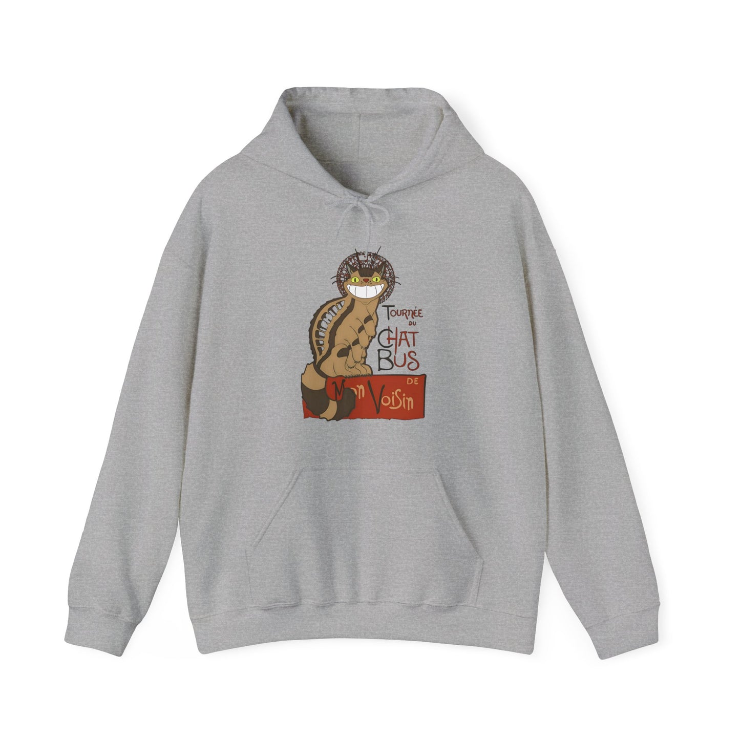 Catbus Studio Ghibli Hoodie – 100% Cotton My Neighbor Totoro Hoodie for Anime and Ghibli Fans