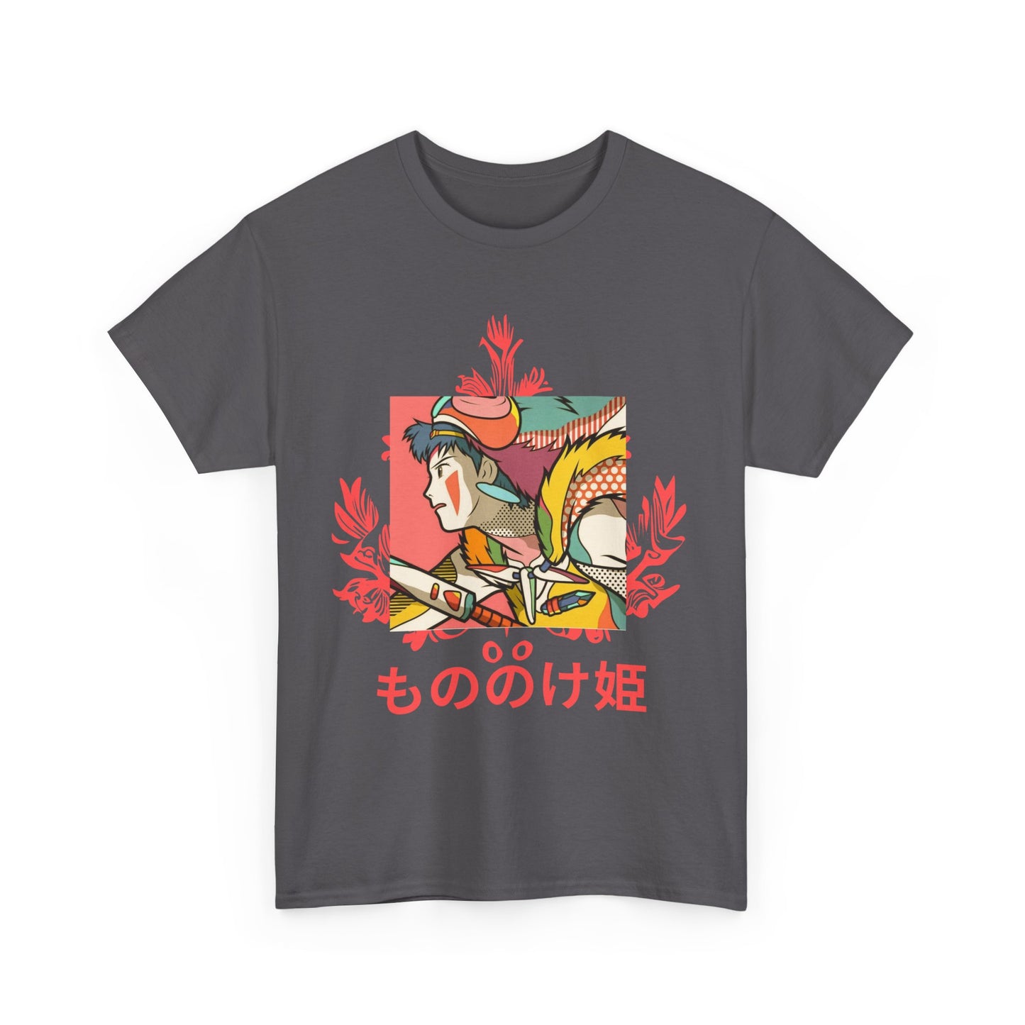Princess Mononoke Studio Ghibli T-Shirt – 100% Cotton Anime Shirt for Ghibli Fans