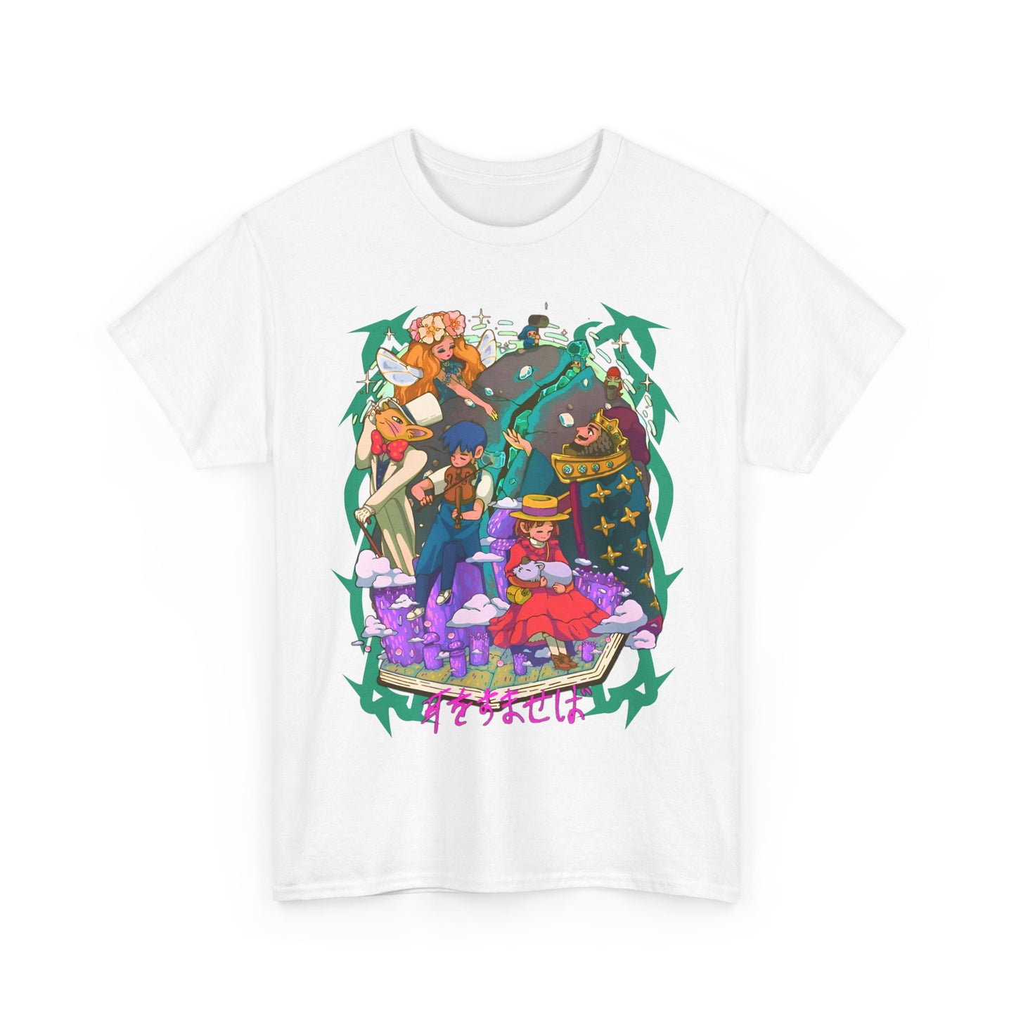 Whisper of the Heart T-Shirt – 100% Cotton Ghibli Tee for Anime Fans