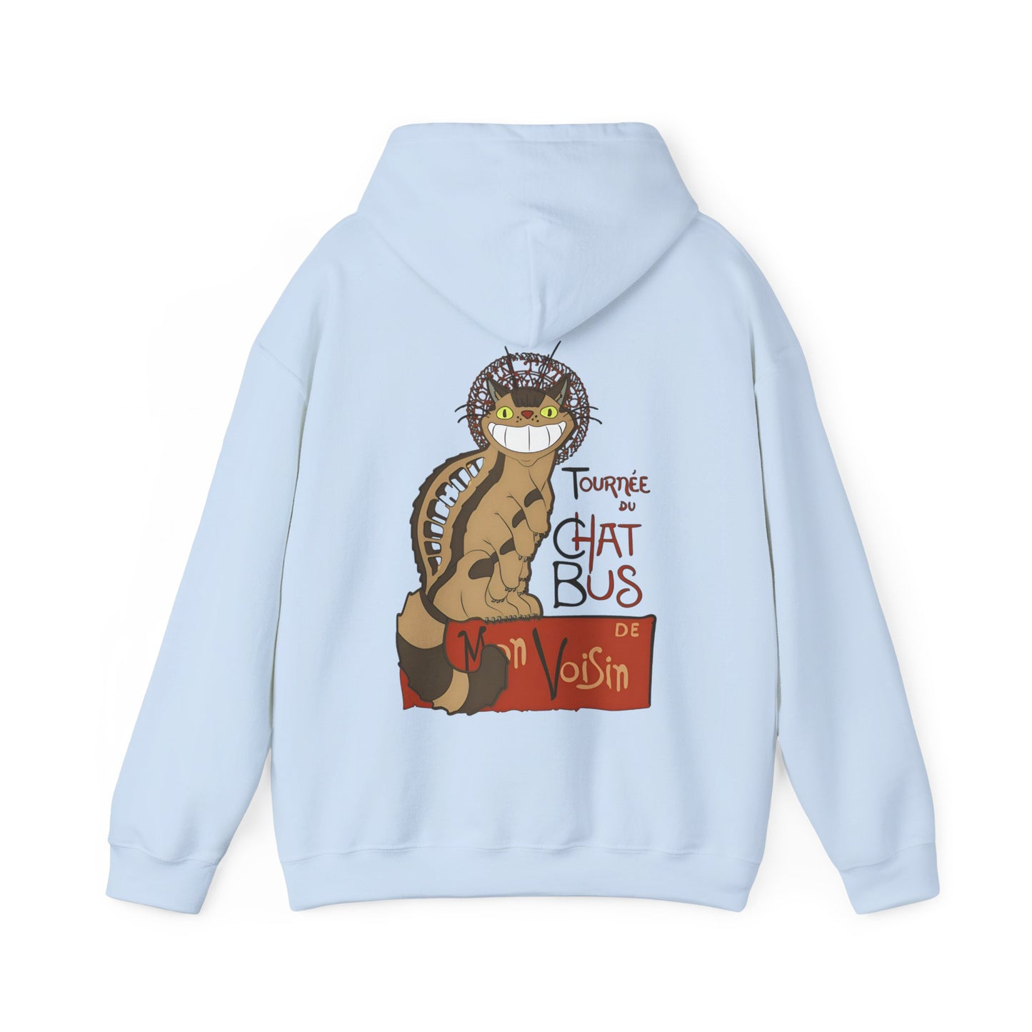 Catbus Back Print Hoodie – 100% Cotton Studio Ghibli Hoodie from My Neighbor Totoro