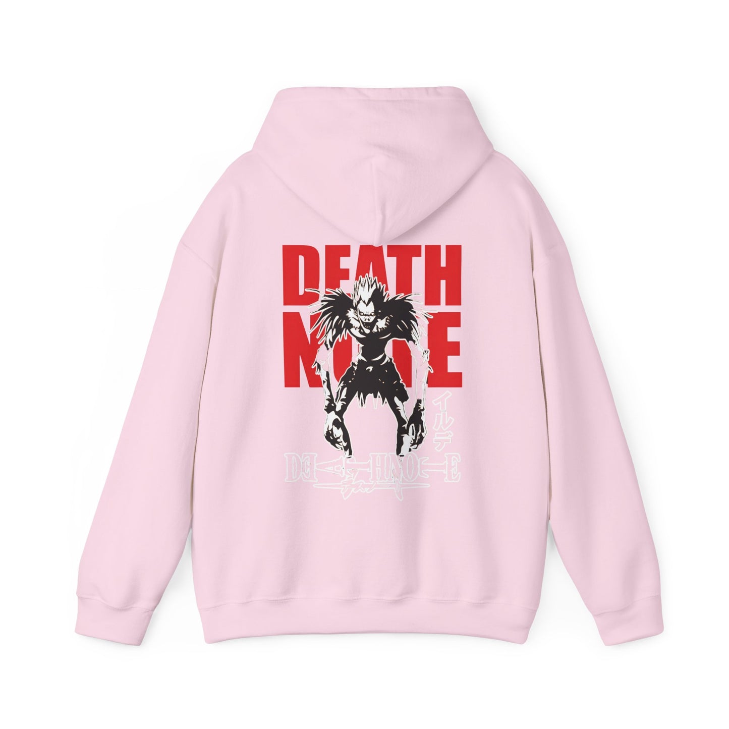 Ryuk Shinigami Death Note Back Print Hoodie – 100% Cotton Anime Sweatshirt for Dark Aesthetic Fans