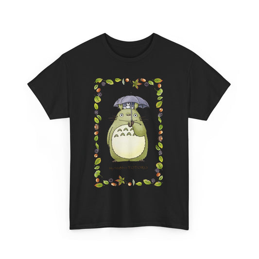 Cute Totoro T-Shirt – 100% Cotton Studio Ghibli Anime Tee for Fans