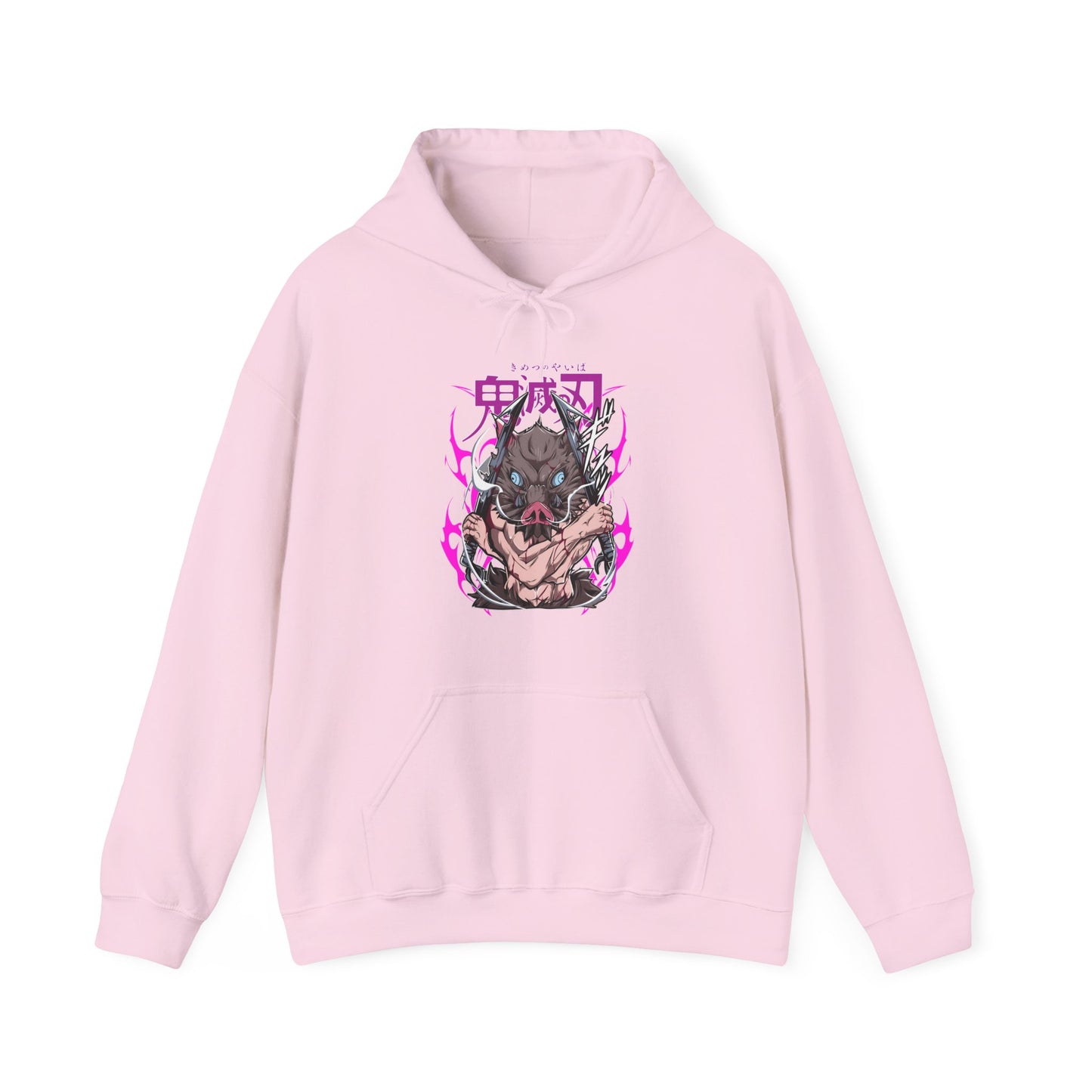 Inosuke Hashibira Demon Slayer Hoodie – 100% Cotton Anime Hoodie for Boar Head Fans