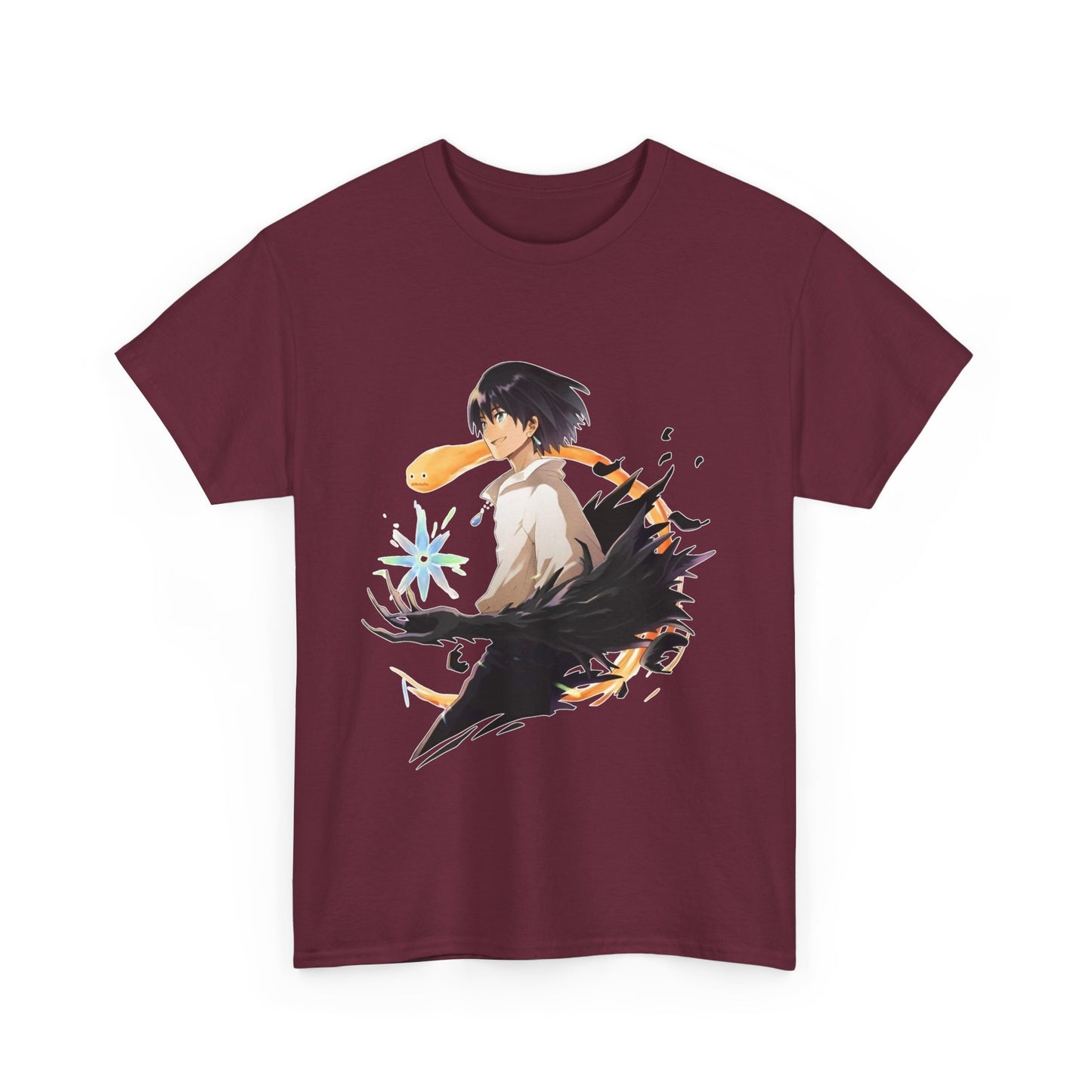 Howl & Calcifer Ghibli T-Shirt – 100% Cotton Anime Shirt Gift