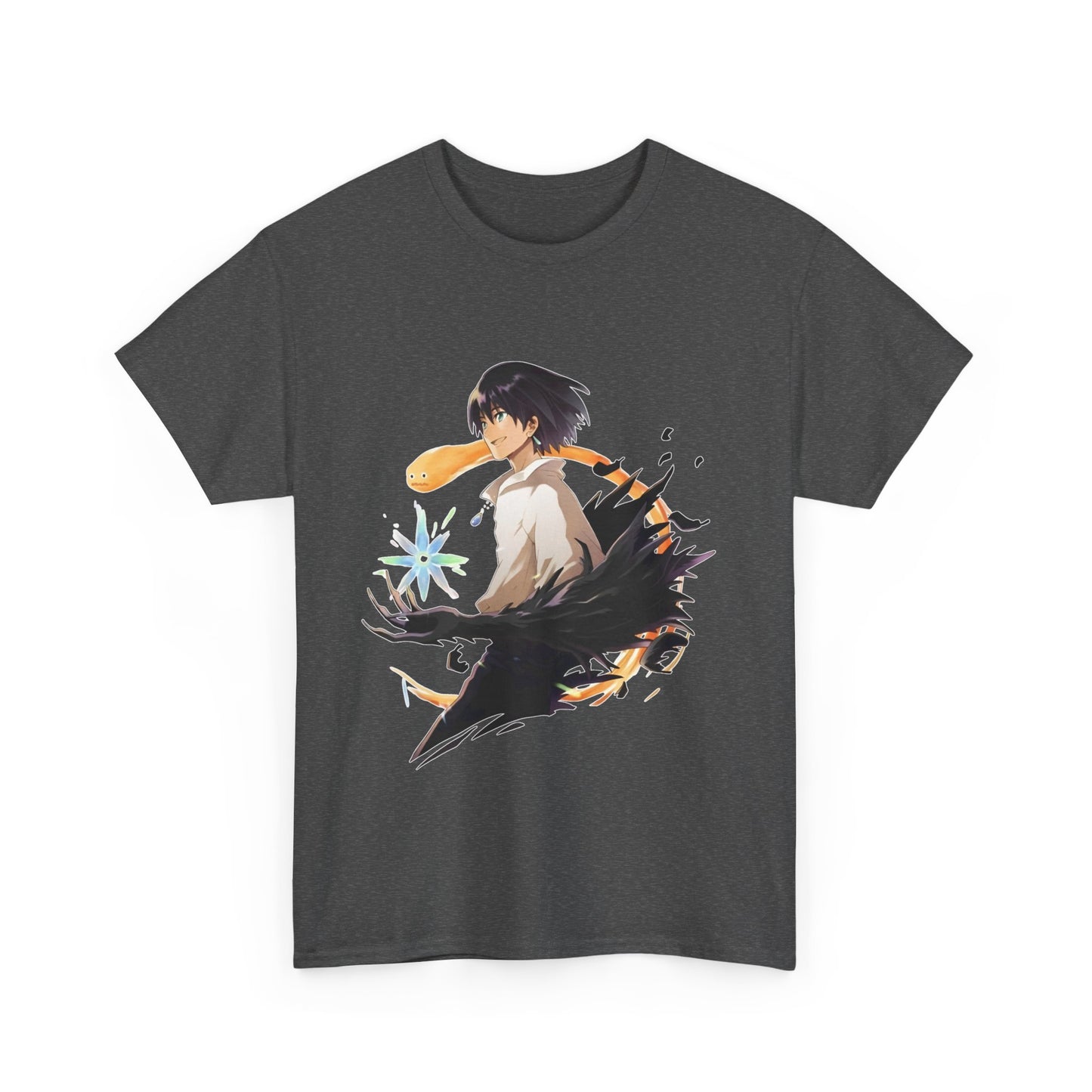 Howl & Calcifer Ghibli T-Shirt – 100% Cotton Anime Shirt Gift