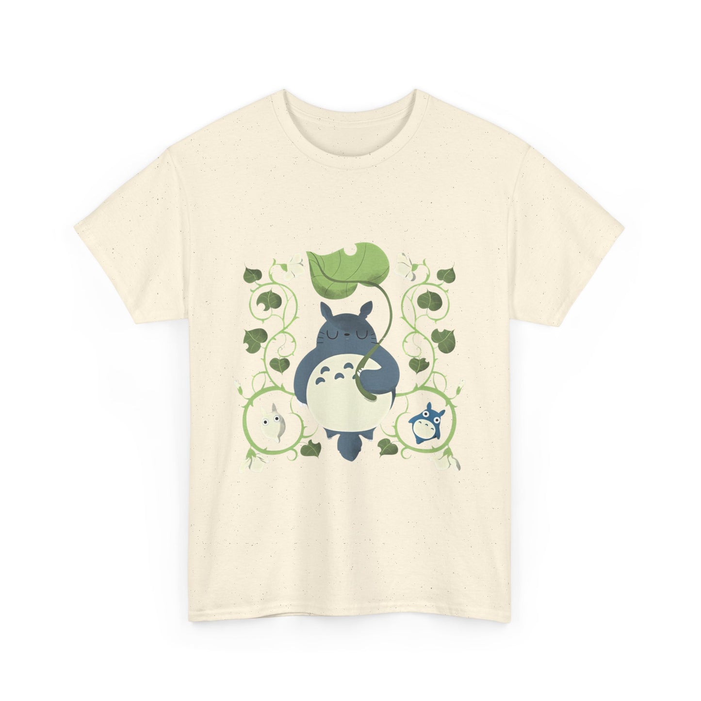 Totoro Nature Shirt – 100% Cotton Ghibli T-Shirt for Forest and Anime Lovers