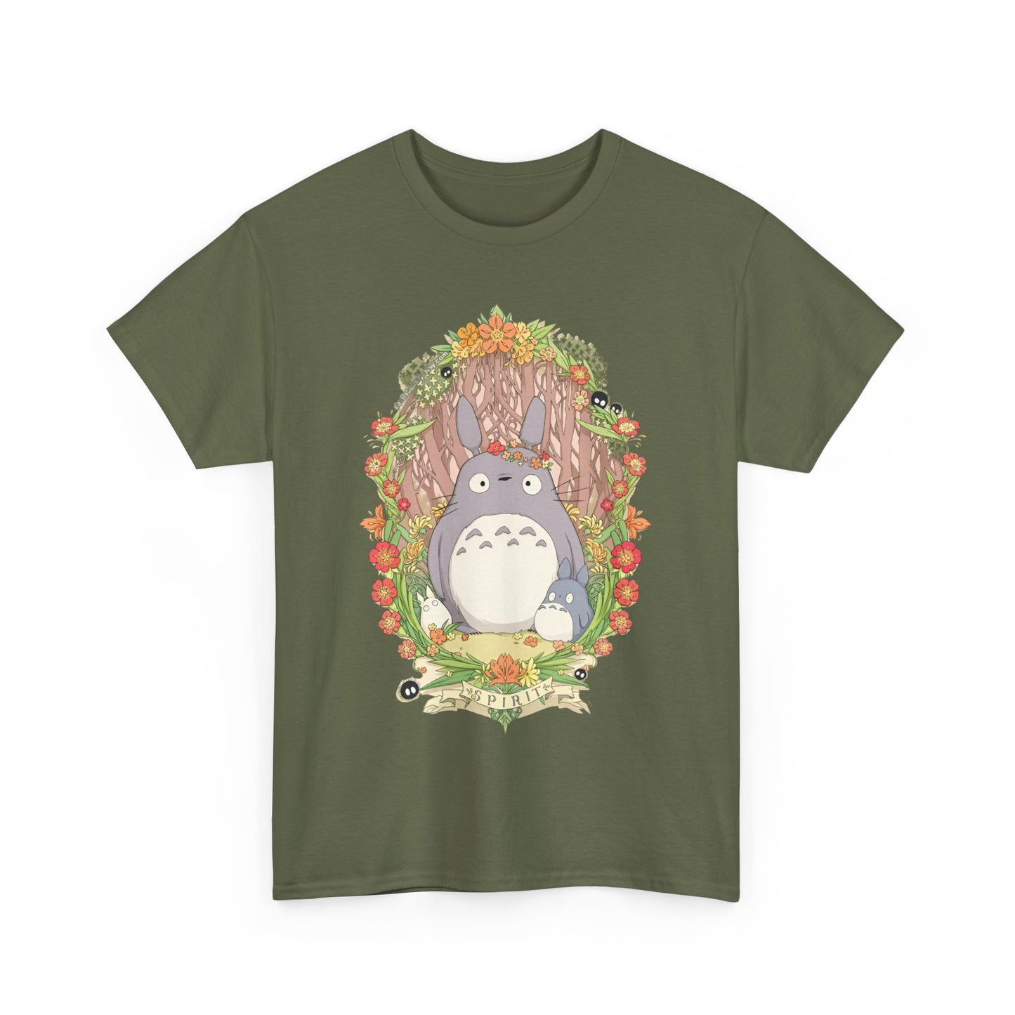 Totoro Soot Sprites T-Shirt – 100% Cotton Studio Ghibli Anime Tee