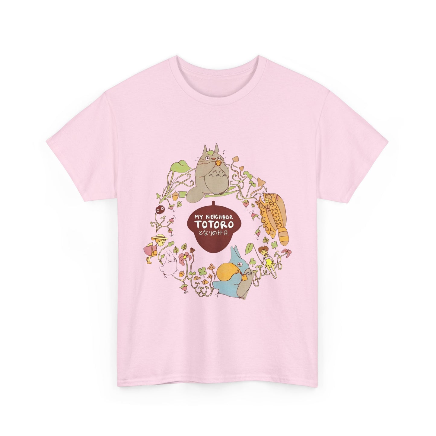 My Neighbor Totoro T-Shirt – 100% Cotton Studio Ghibli Anime Tee for Fans