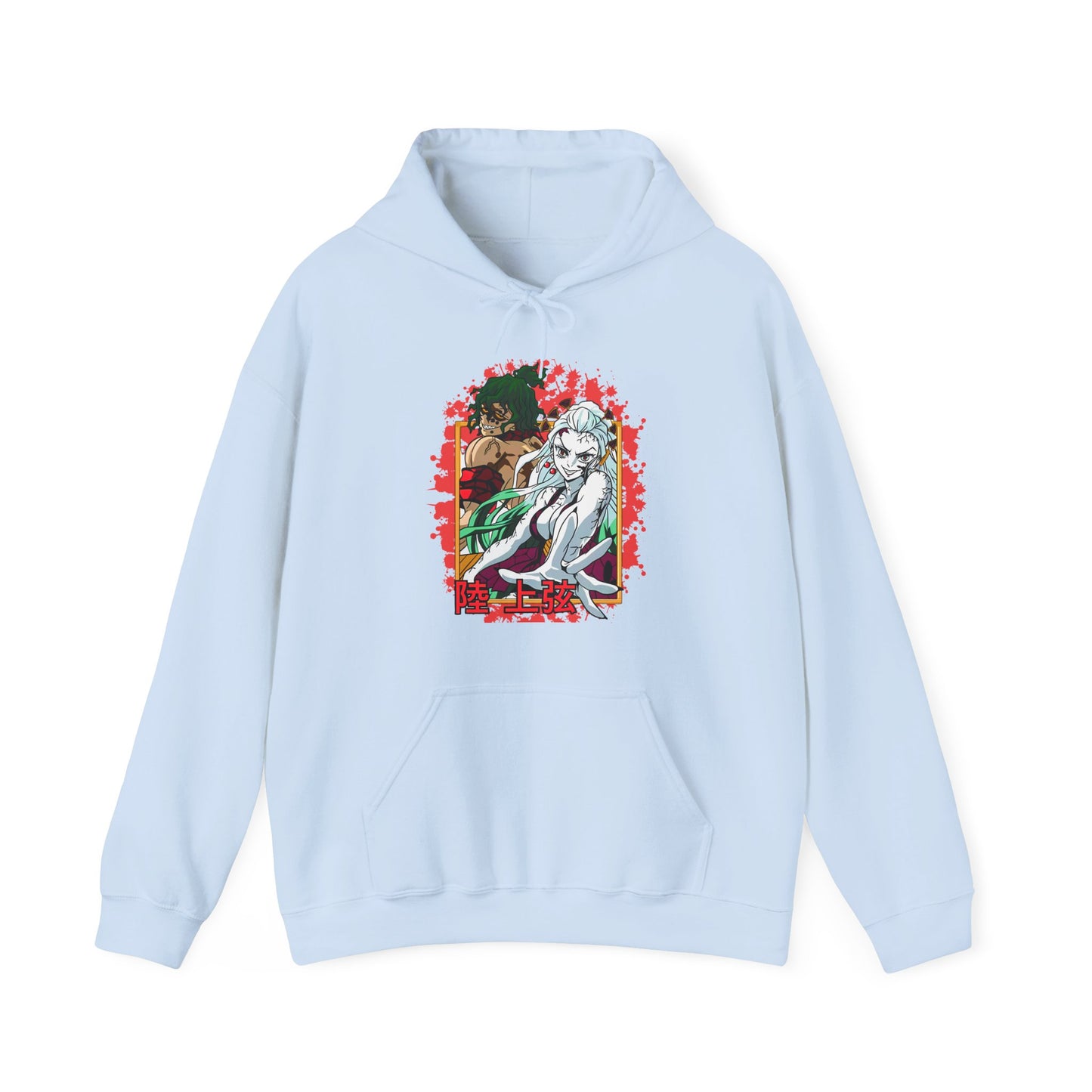 Daki Gyutaro Demon Slayer Hoodie – 100% Cotton Anime Hoodie for Upper Moon Fans