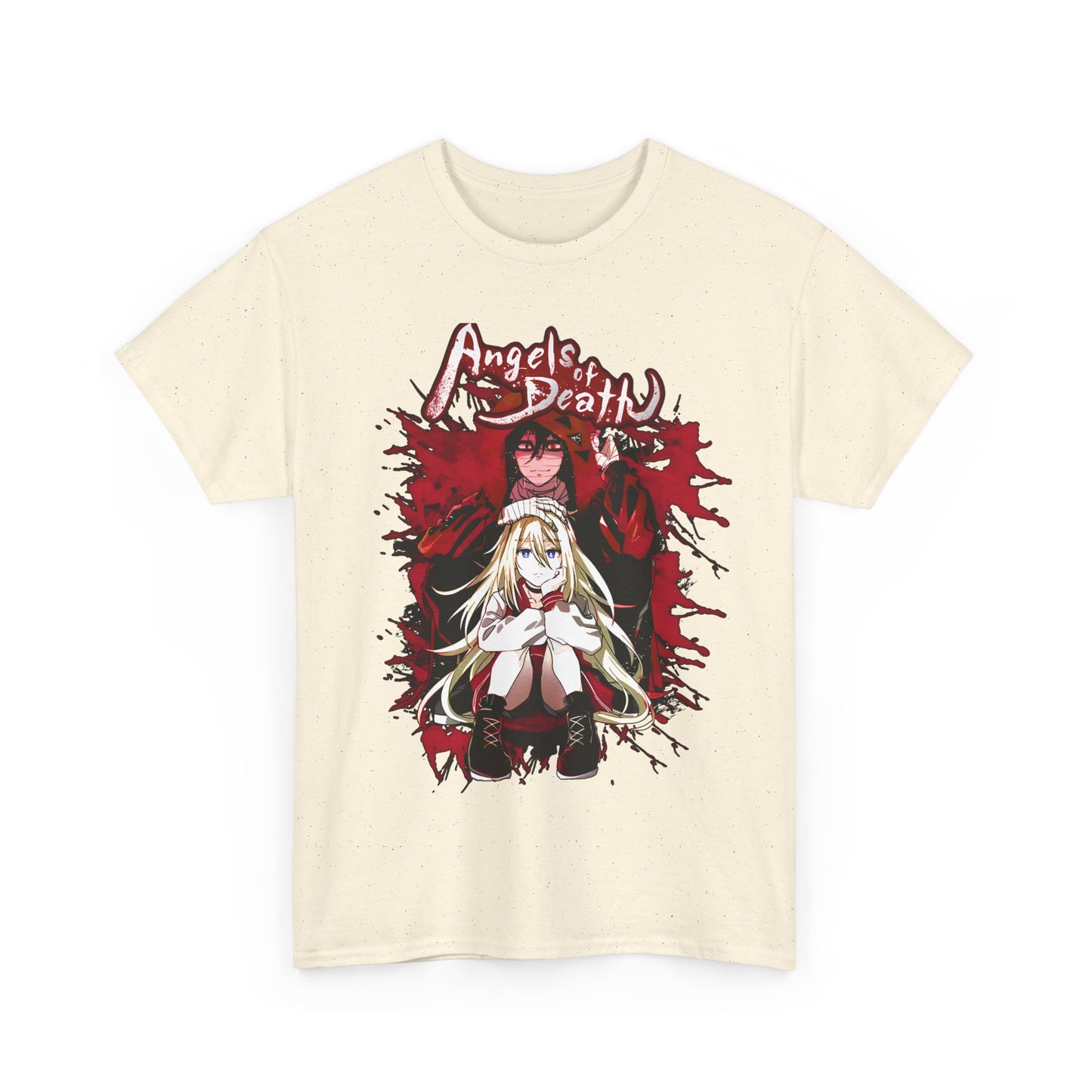 Angels of Death T-Shirt – 100% Cotton Anime Horror Tee for Fans