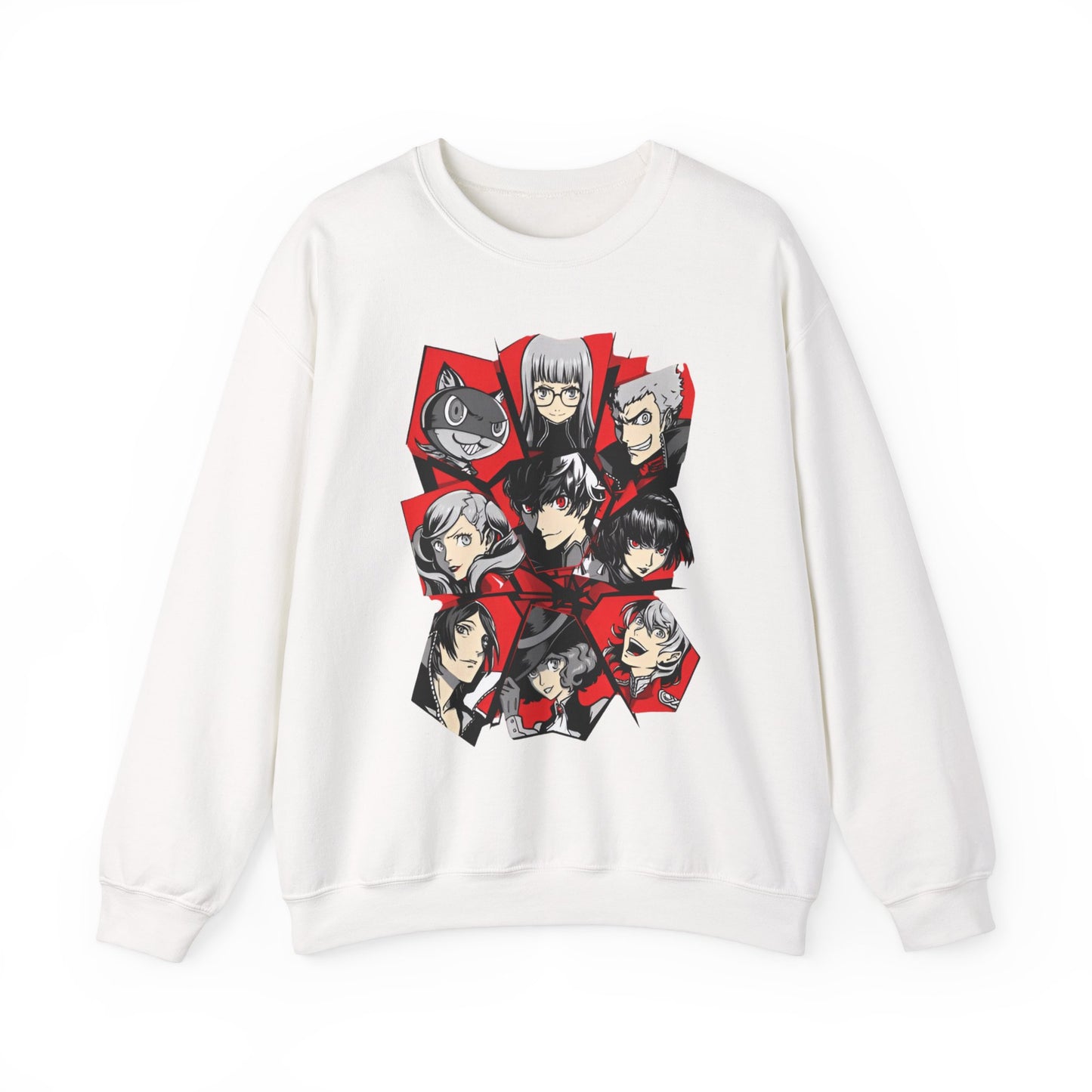 Persona 5 Video Game Sweatshirt – 100% Cotton | Phantom Thieves Cozy Anime Sweater