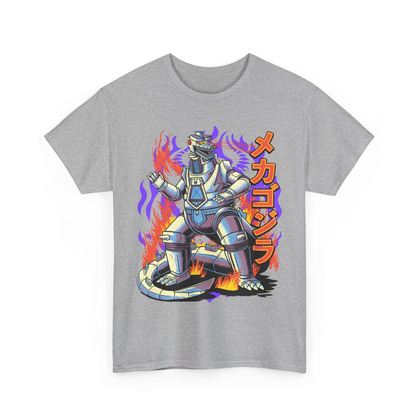 Mechagodzilla Kaiju T-Shirt – 100% Cotton Monster Battle Tee | Epic Japanese Sci-Fi Apparel