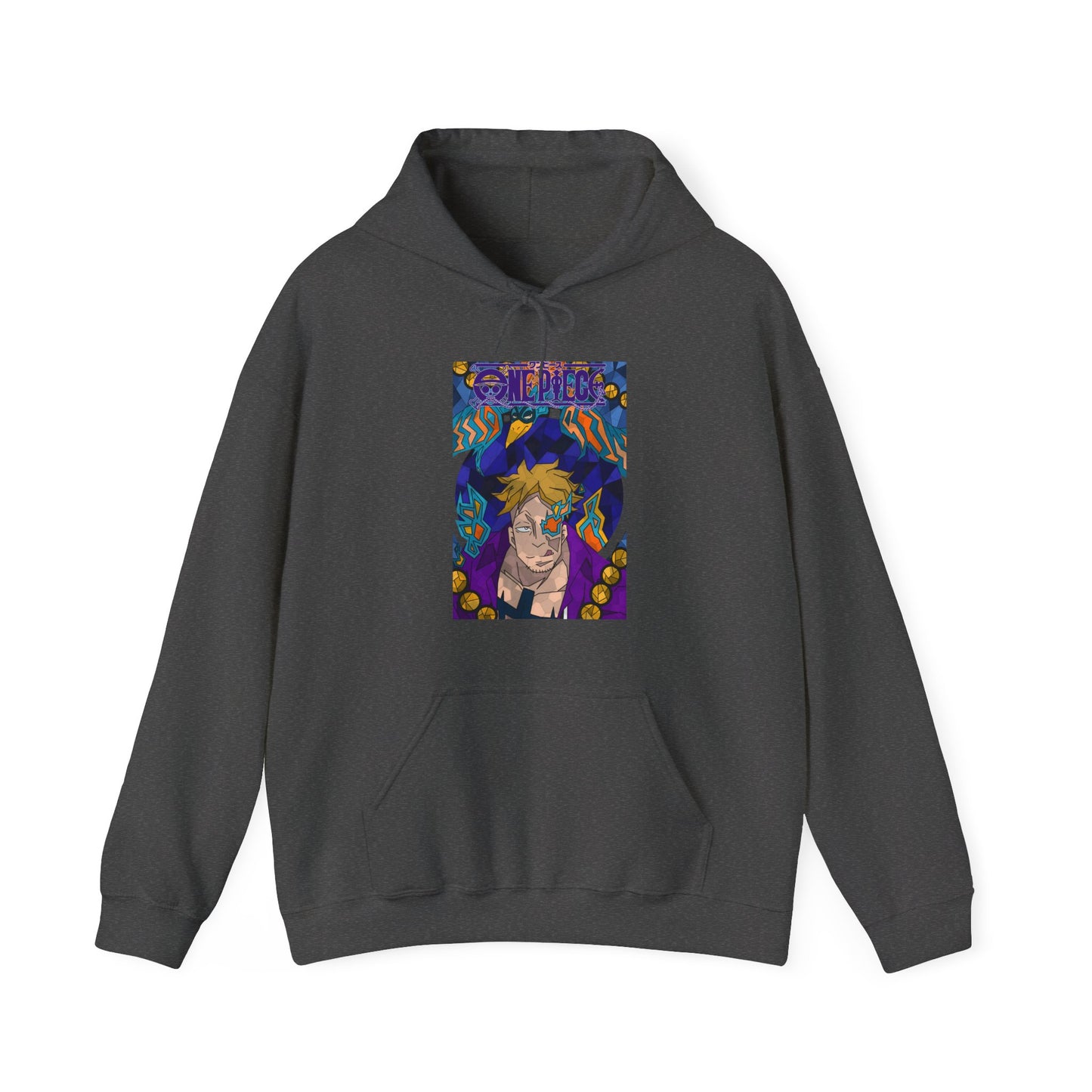 "Marco the Phoenix Hoodie – 100% Cotton One Piece Anime Sweatshirt for Fans"