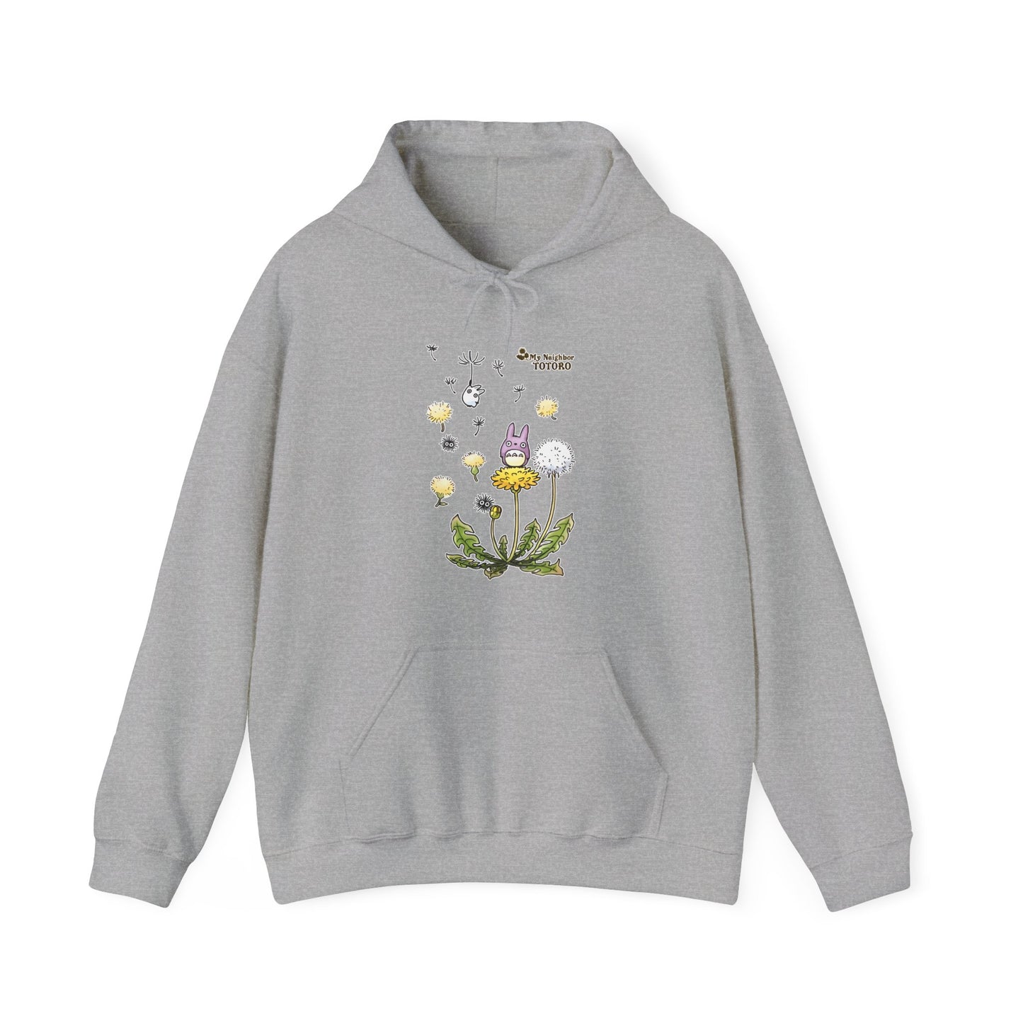 My Neighbor Totoro Woods Hoodie – 100% Cotton Studio Ghibli Forest Pullover