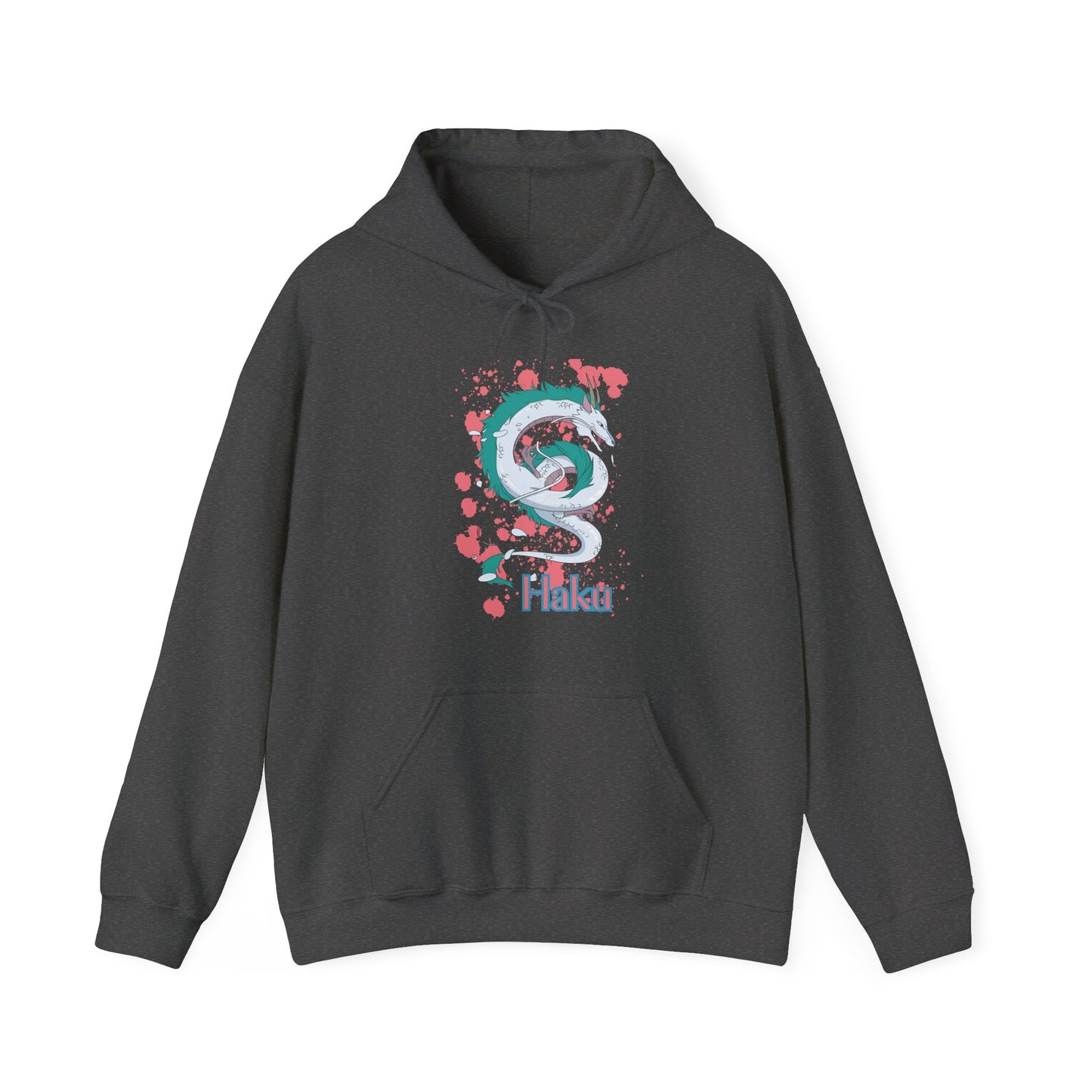 Haku Hoodie – 100% Cotton Spirited Away Dragon Hoodie | Studio Ghibli Anime Apparel