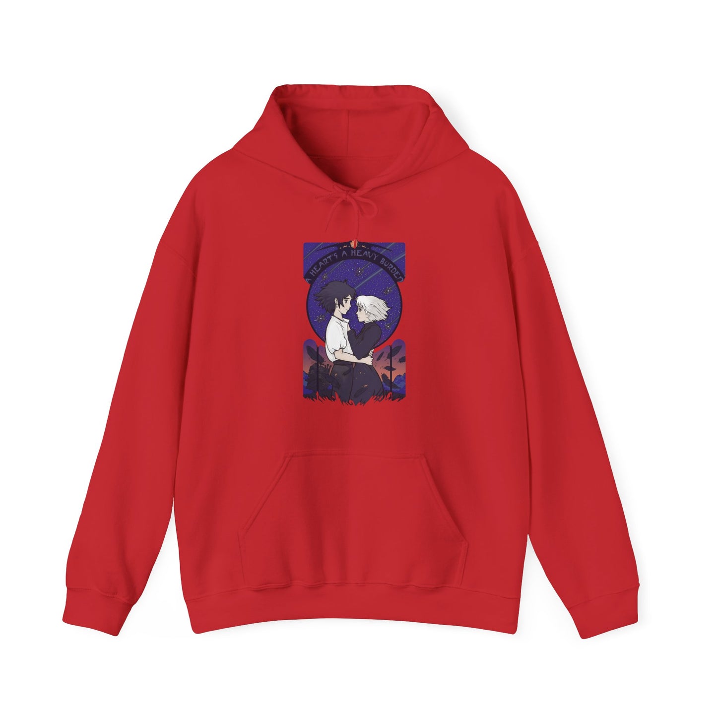 Howl and Sophie Couple Hoodie – 100% Cotton Studio Ghibli Hoodie from Howl’s Moving Castle