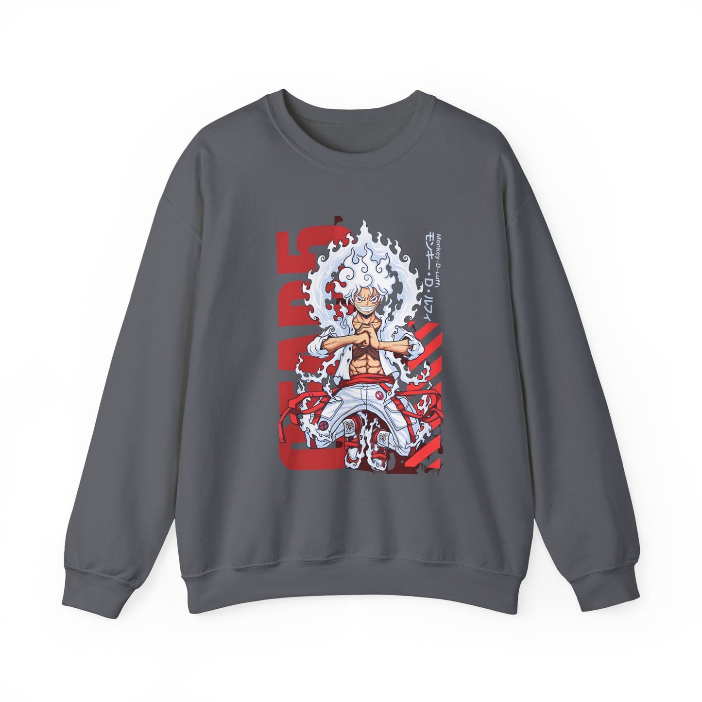Monkey D. Luffy One Piece Sweatshirt – 100% Cotton Anime Pullover for True Fans