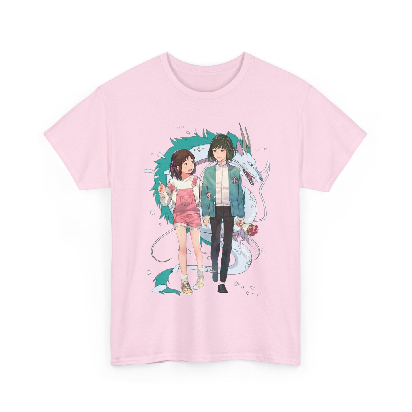 Spirited Away T-Shirt 100% Cotton Studio Ghibli Anime Graphic Tee
