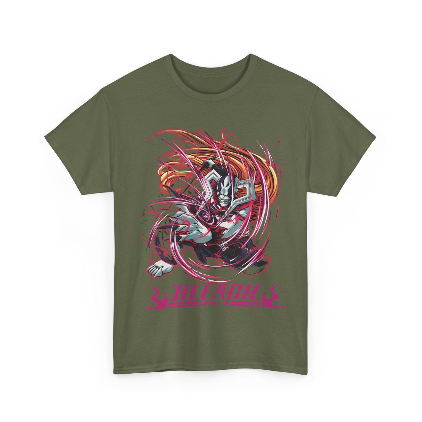 Ichigo Kurosaki Bleach T-Shirt – 100% Cotton Anime Tee for Bleach Fans
