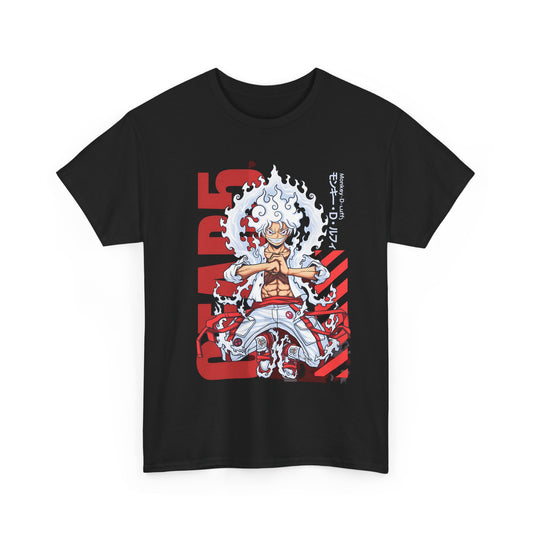 Monkey D. Luffy One Piece T-Shirt – 100% Cotton Anime Shirt for Fans of the Straw Hat Captain