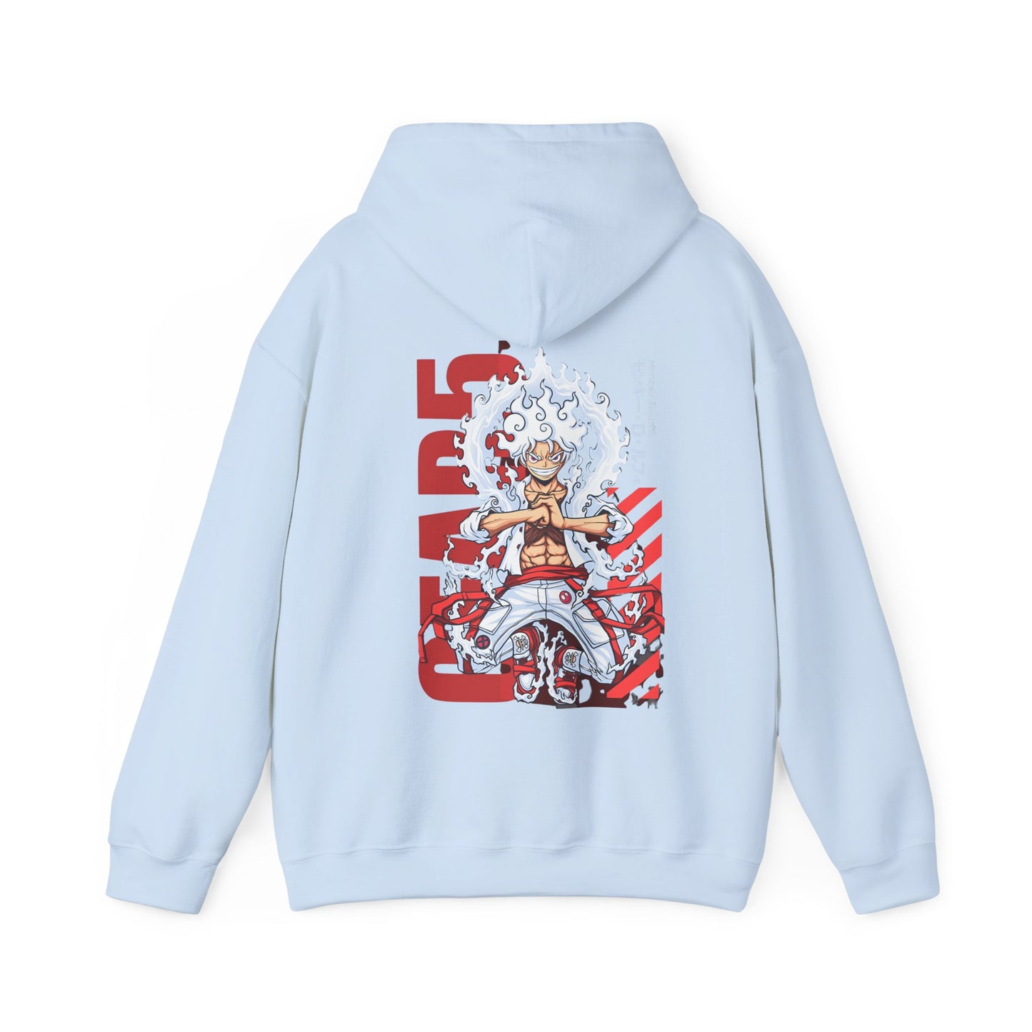 Monkey D. Luffy Back Print Hoodie – 100% Cotton One Piece Anime Streetwear