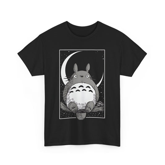 Totoro Sleep Shirt – Cozy Ghibli T-Shirt 100% Cotton for Anime and Nature Lovers