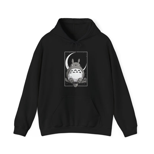 Totoro Night Dreams Hoodie – 100% Cotton Studio Ghibli Sweatshirt for Anime Fans