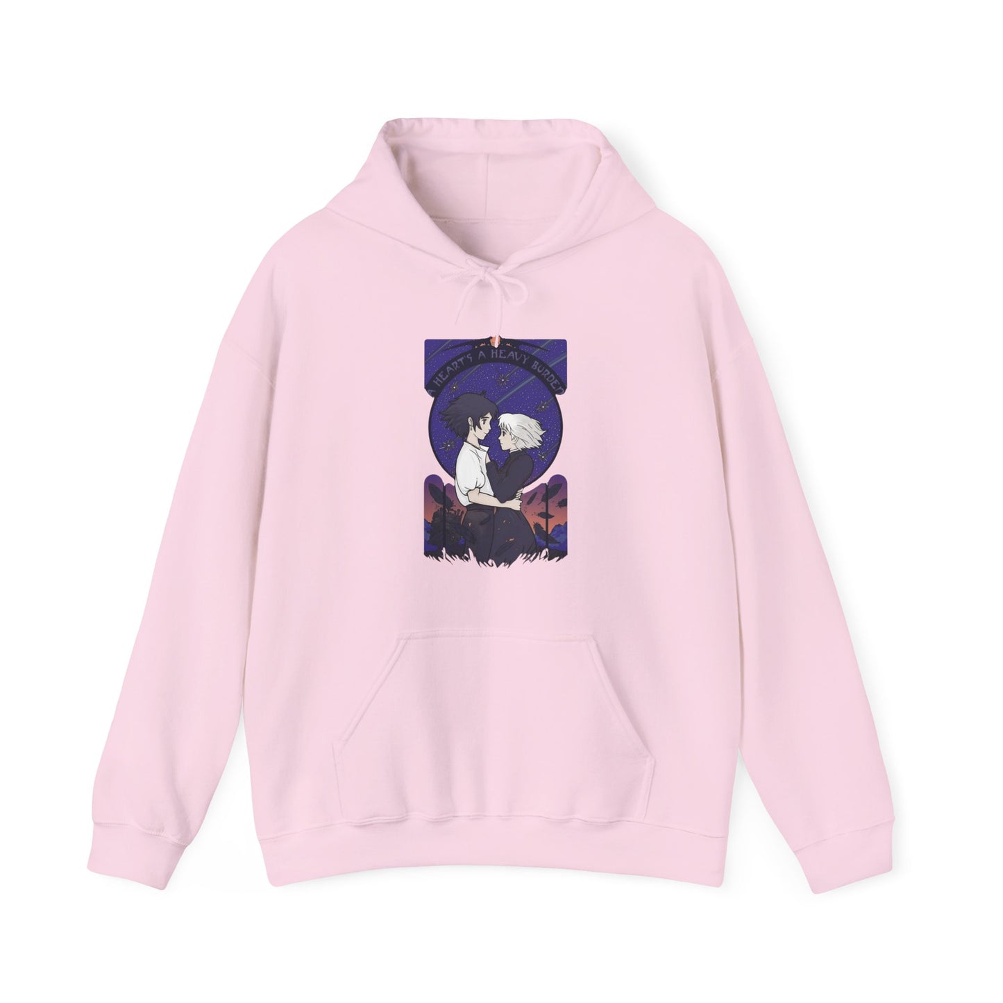 Howl and Sophie Couple Hoodie – 100% Cotton Studio Ghibli Hoodie from Howl’s Moving Castle