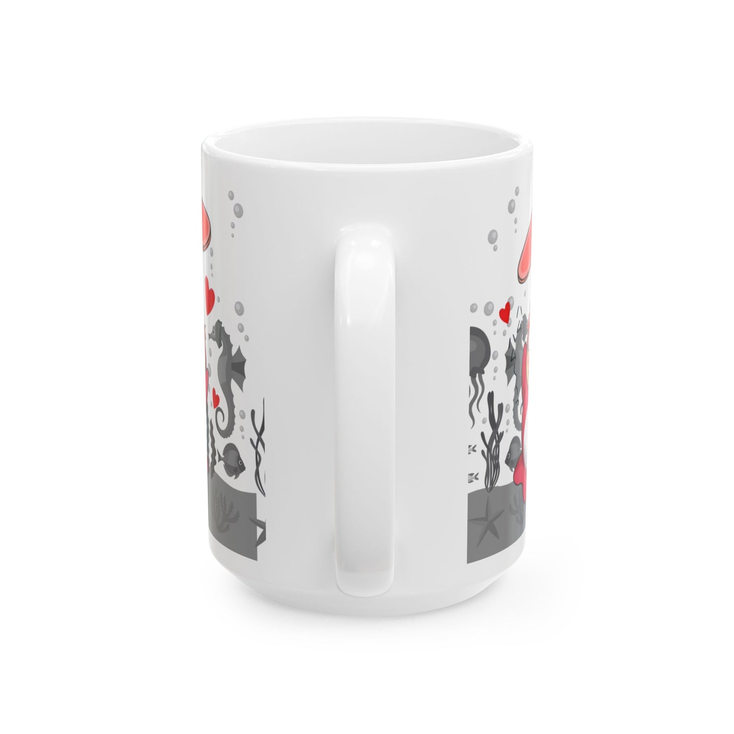 Ponyo Ham Mug – Cute Studio Ghibli Coffee Cup – 11oz & 15oz Anime Drinkware Gift