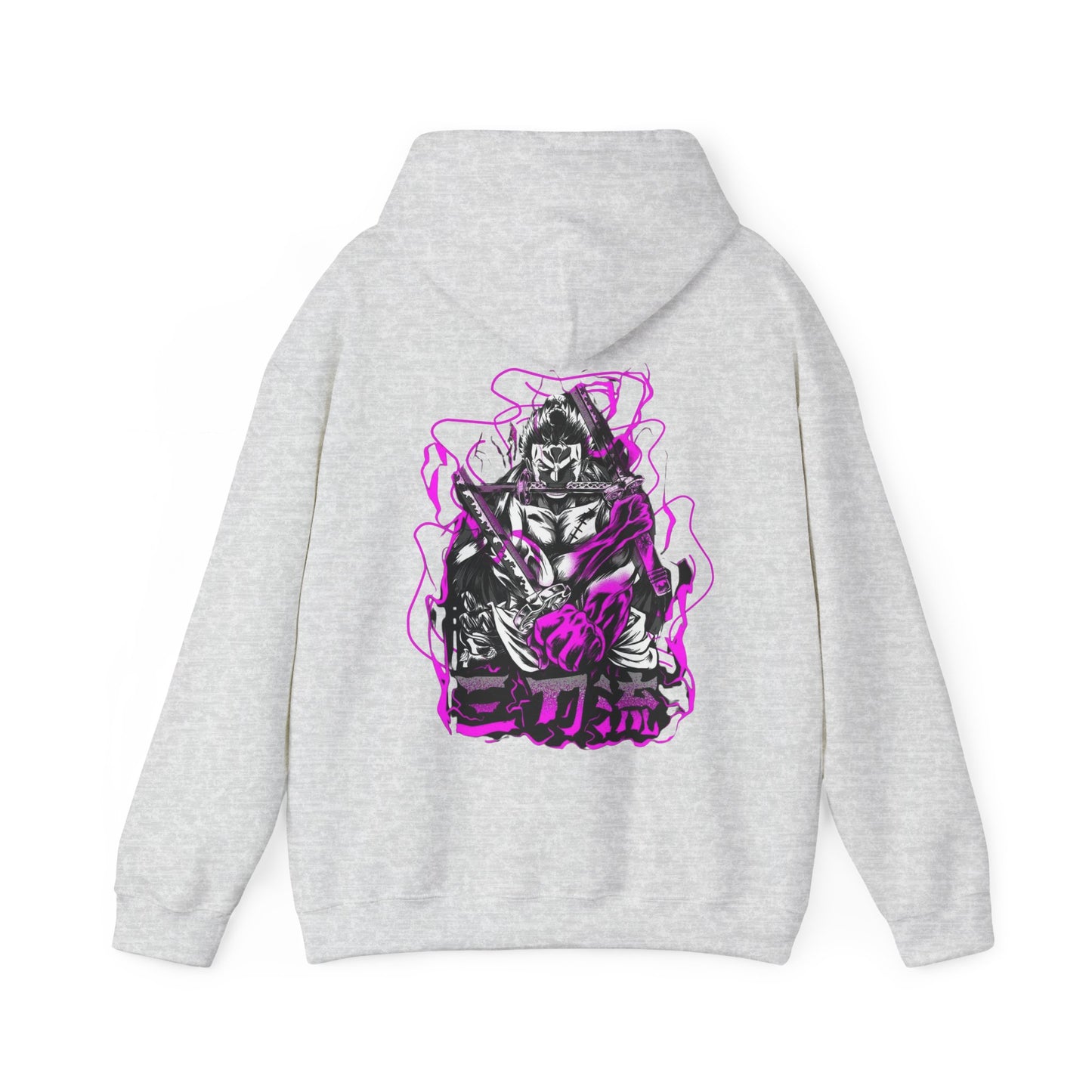 Roronoa Zoro Back Print Hoodie – 100% Cotton One Piece Anime Hoodie for True Fans