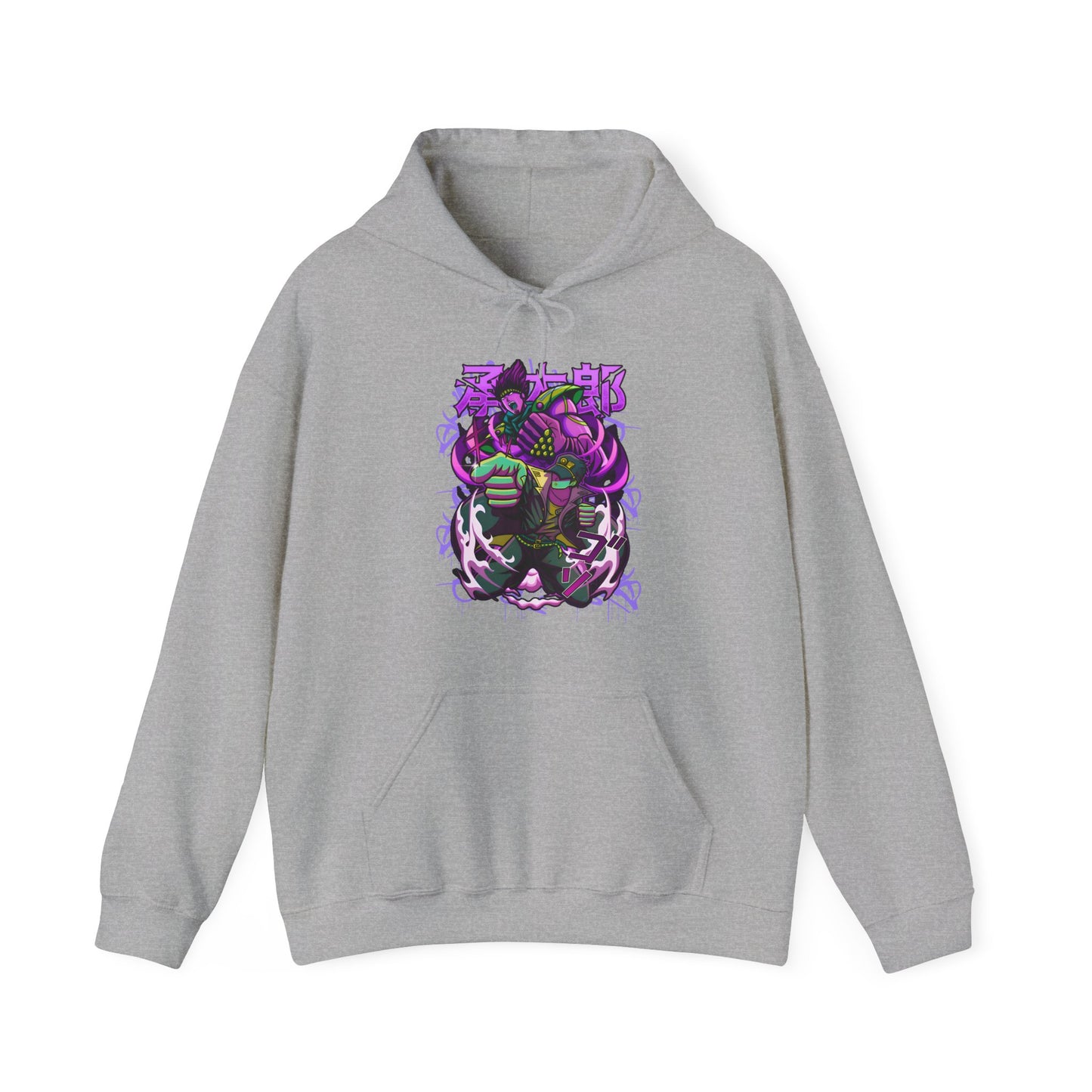 JoJo's Bizarre Adventure Hoodie – 100% Cotton Anime Streetwear for JoJo Fans