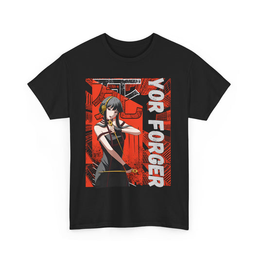 Yor Forger T-Shirt – 100% Cotton Spy x Family Anime Tee for Fans