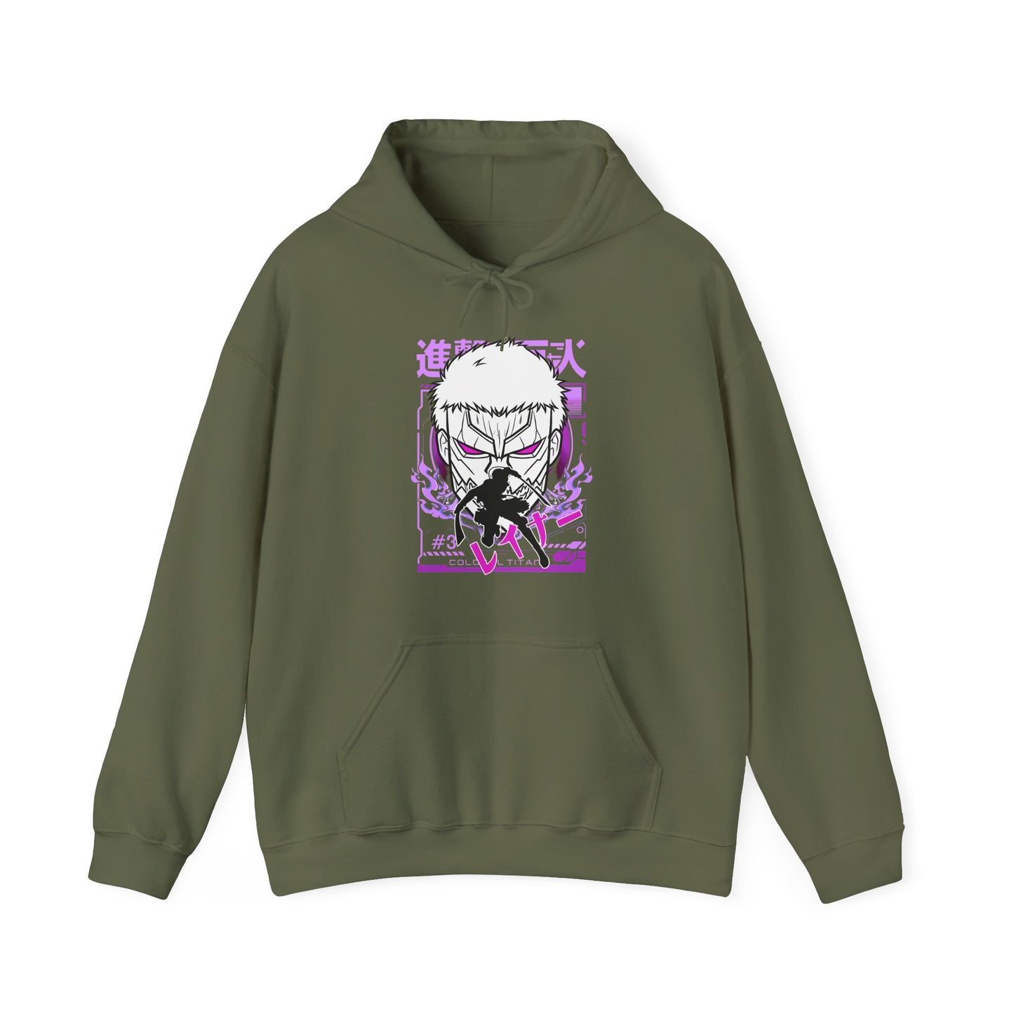 Reiner Braun Hoodie – 100% Cotton Attack On Titan Anime Hoodie for AOT Fans