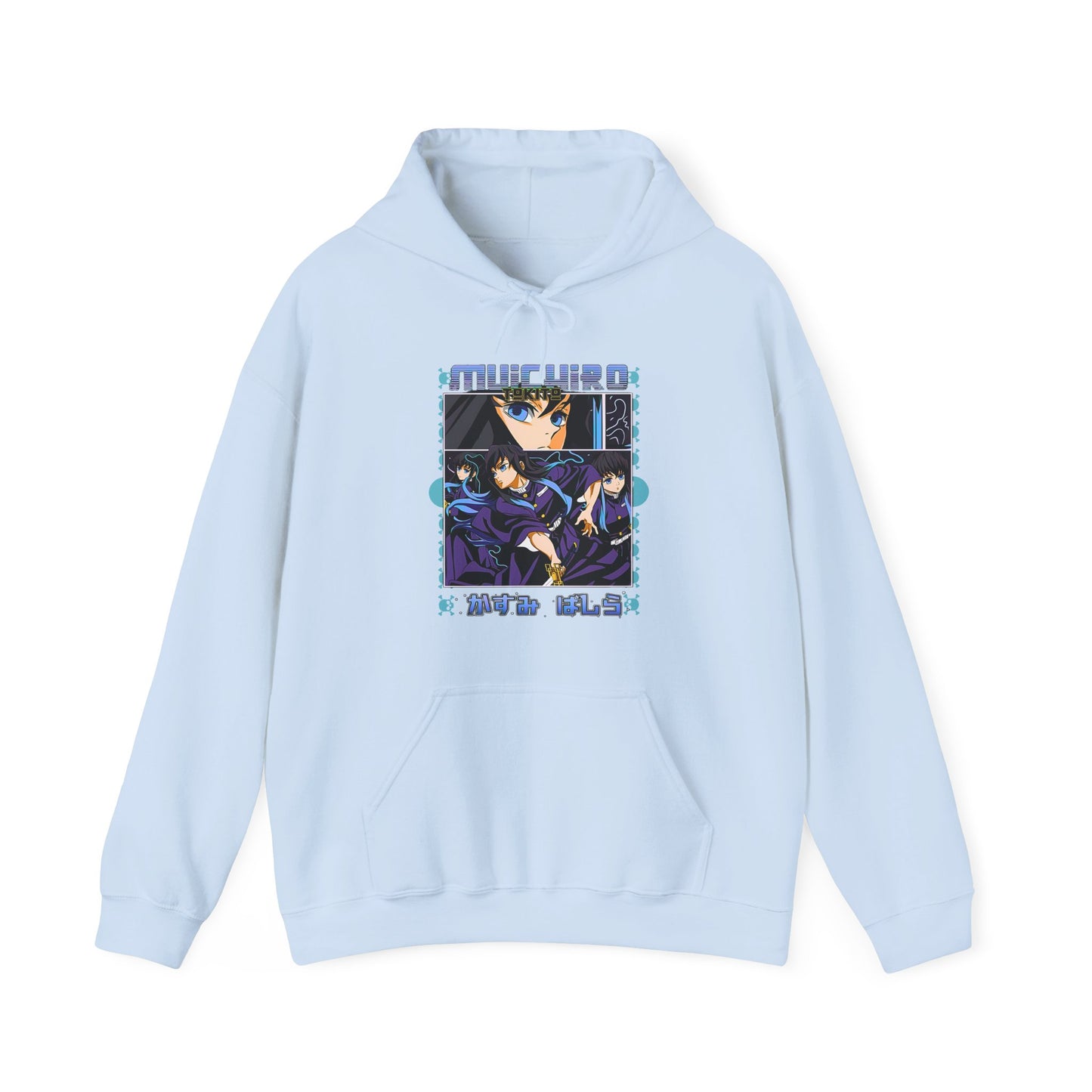 Muichiro Tokito Demon Slayer Hoodie – 100% Cotton Anime Hoodie for Mist Hashira Fans
