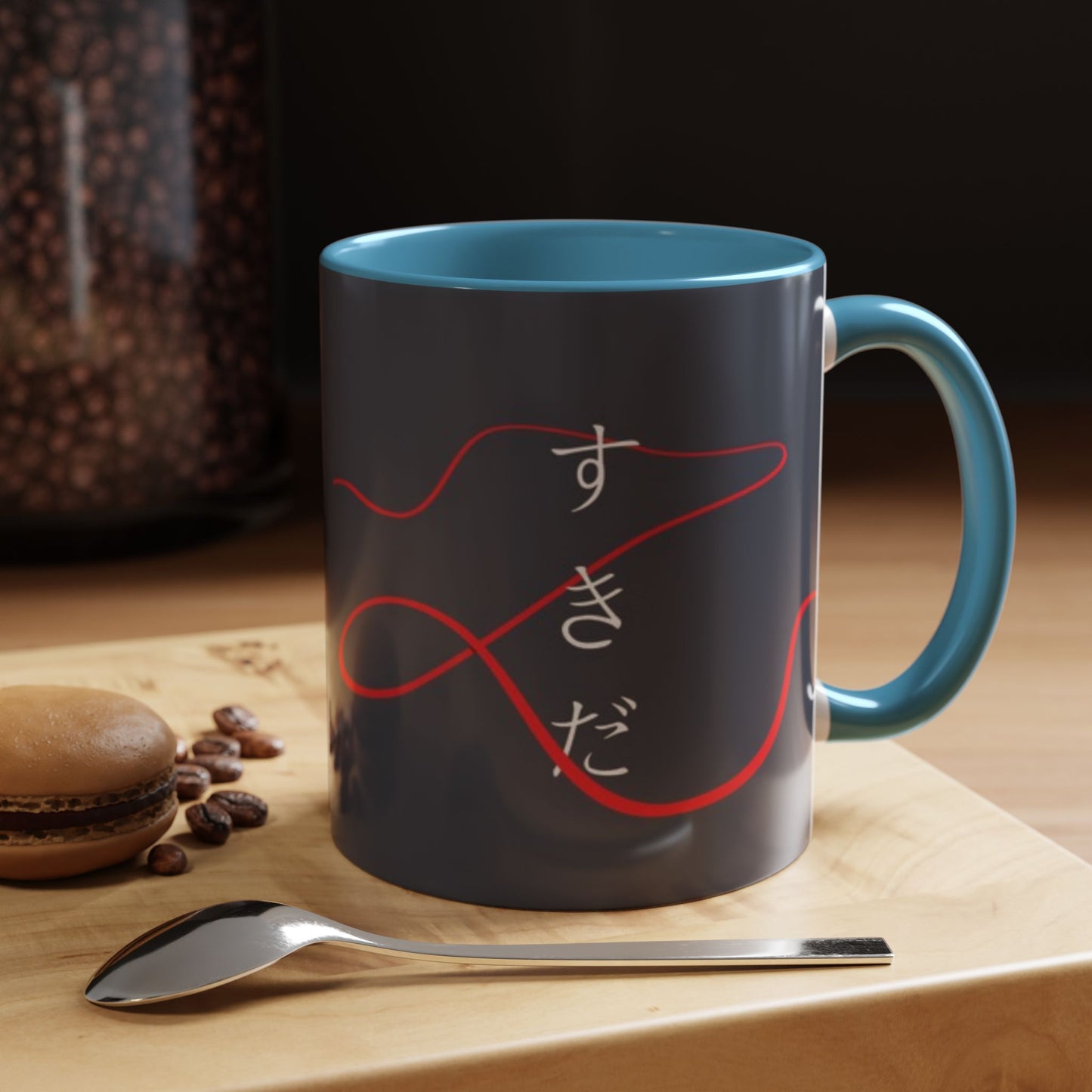 Your Name Accent Mug – Kimi no Na wa Color Handle Cup 11oz & 15oz – Romantic Anime Sky Scene Gift