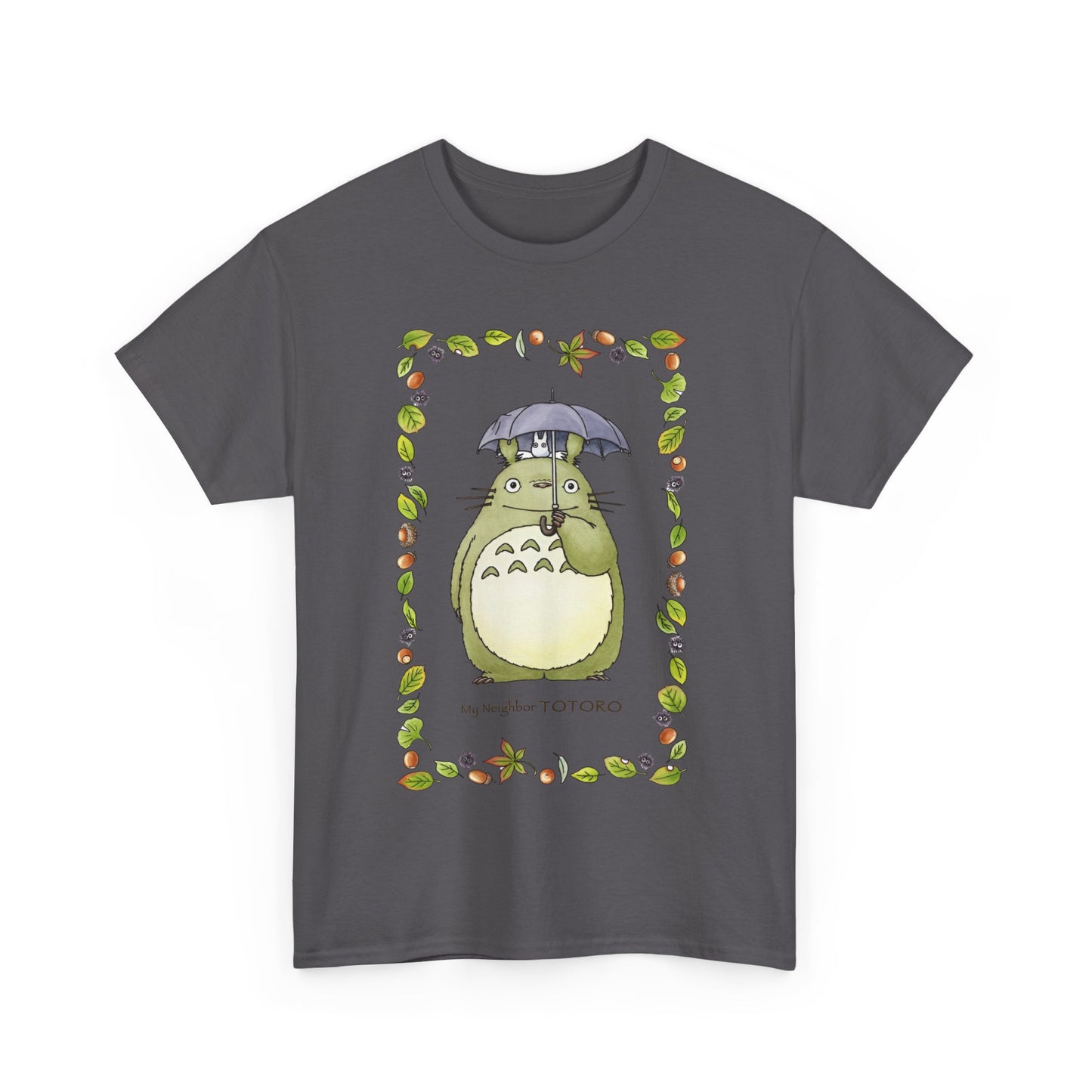 Cute Totoro T-Shirt – 100% Cotton Studio Ghibli Anime Tee for Fans