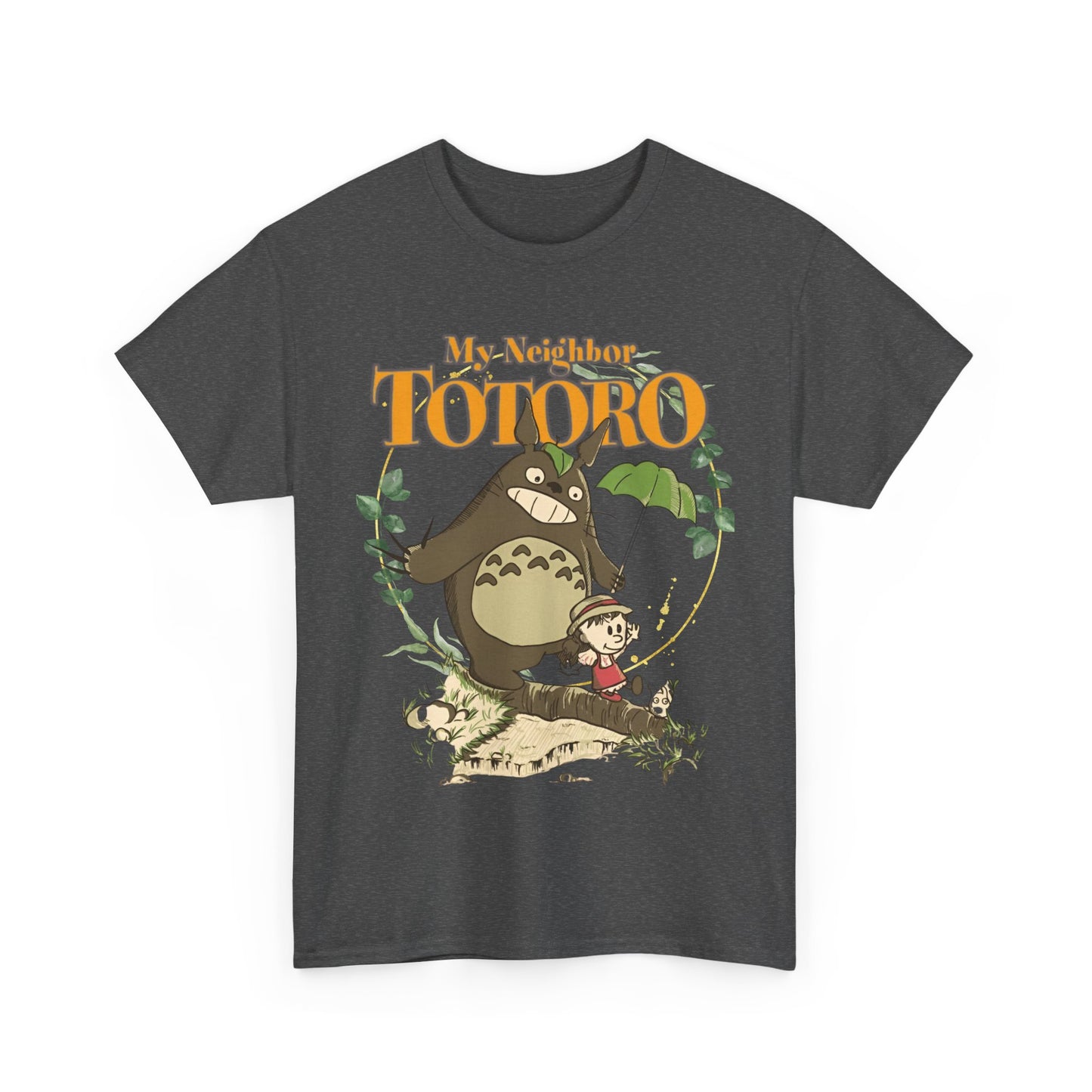 My Neighbor Totoro Cute T-Shirt 100% Cotton Studio Ghibli Tee