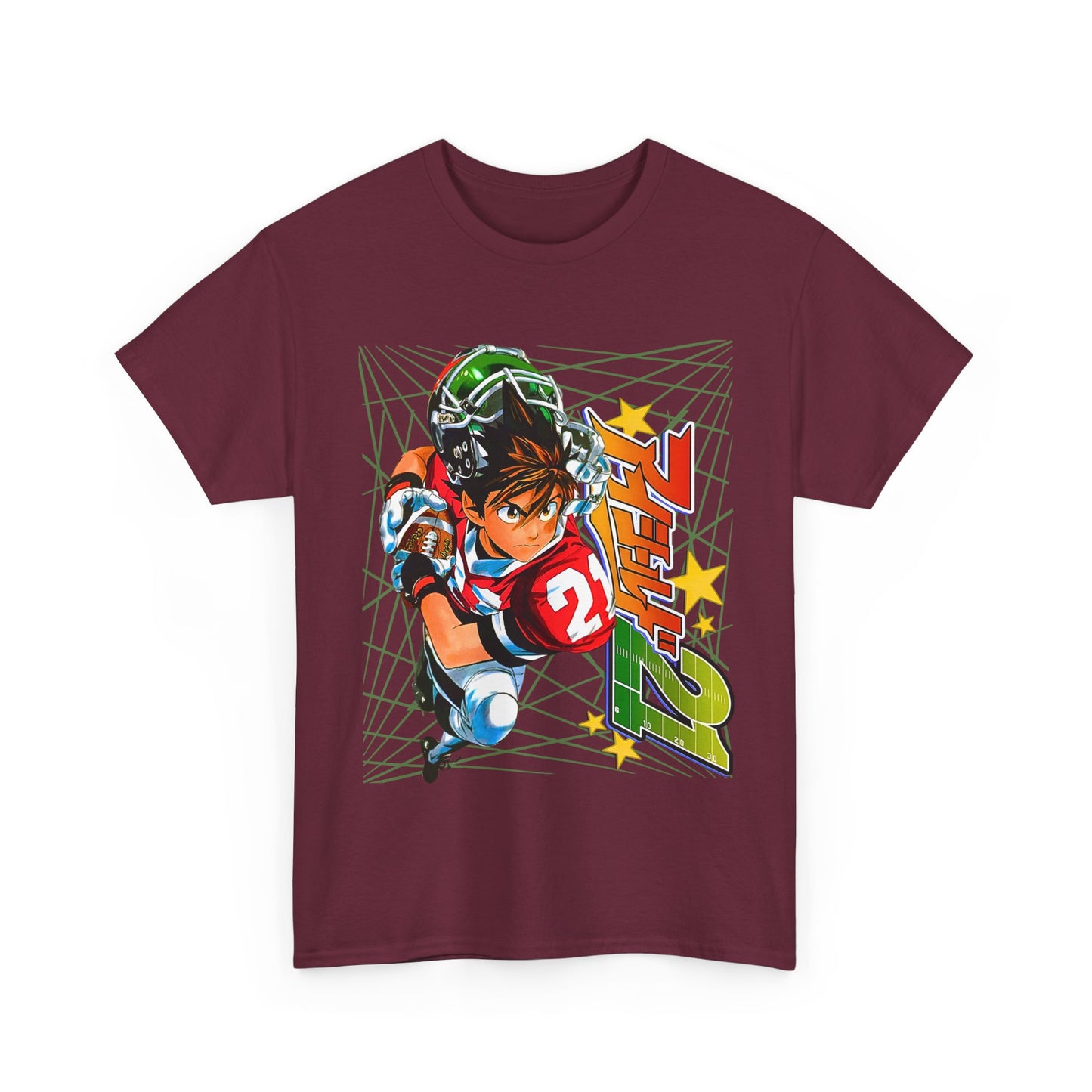 Eyeshield 21 T-Shirt – 100% Cotton Anime Tee Featuring Sena Kobayakawa
