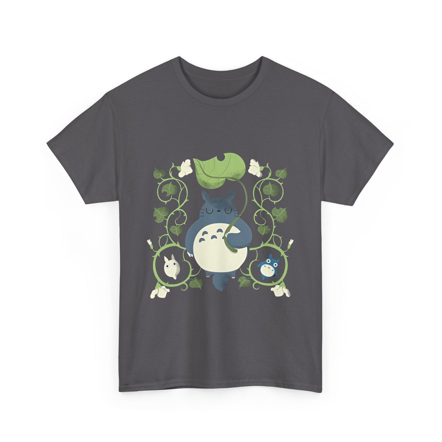Totoro Nature Shirt – 100% Cotton Ghibli T-Shirt for Forest and Anime Lovers