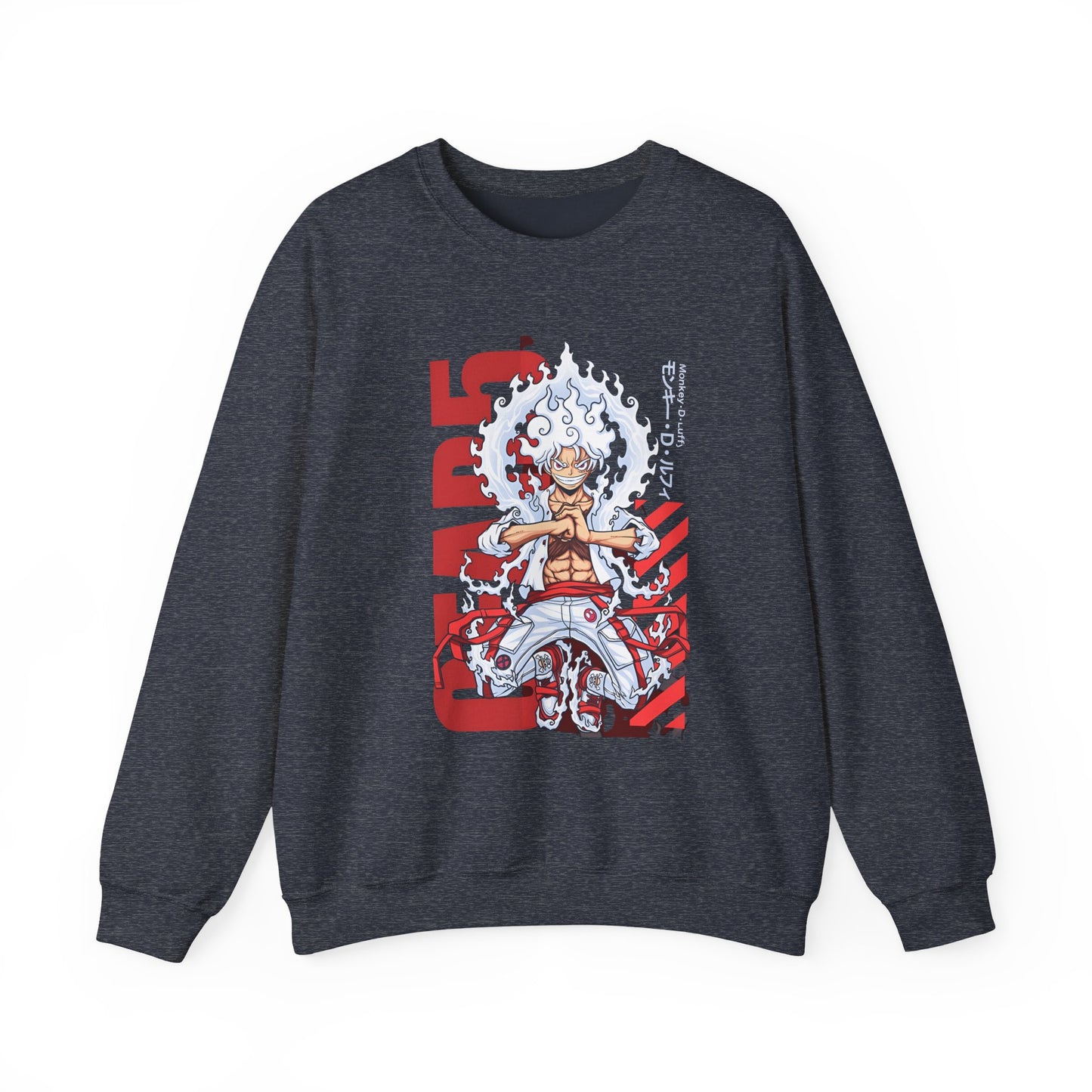 Monkey D. Luffy One Piece Sweatshirt – 100% Cotton Anime Pullover for True Fans
