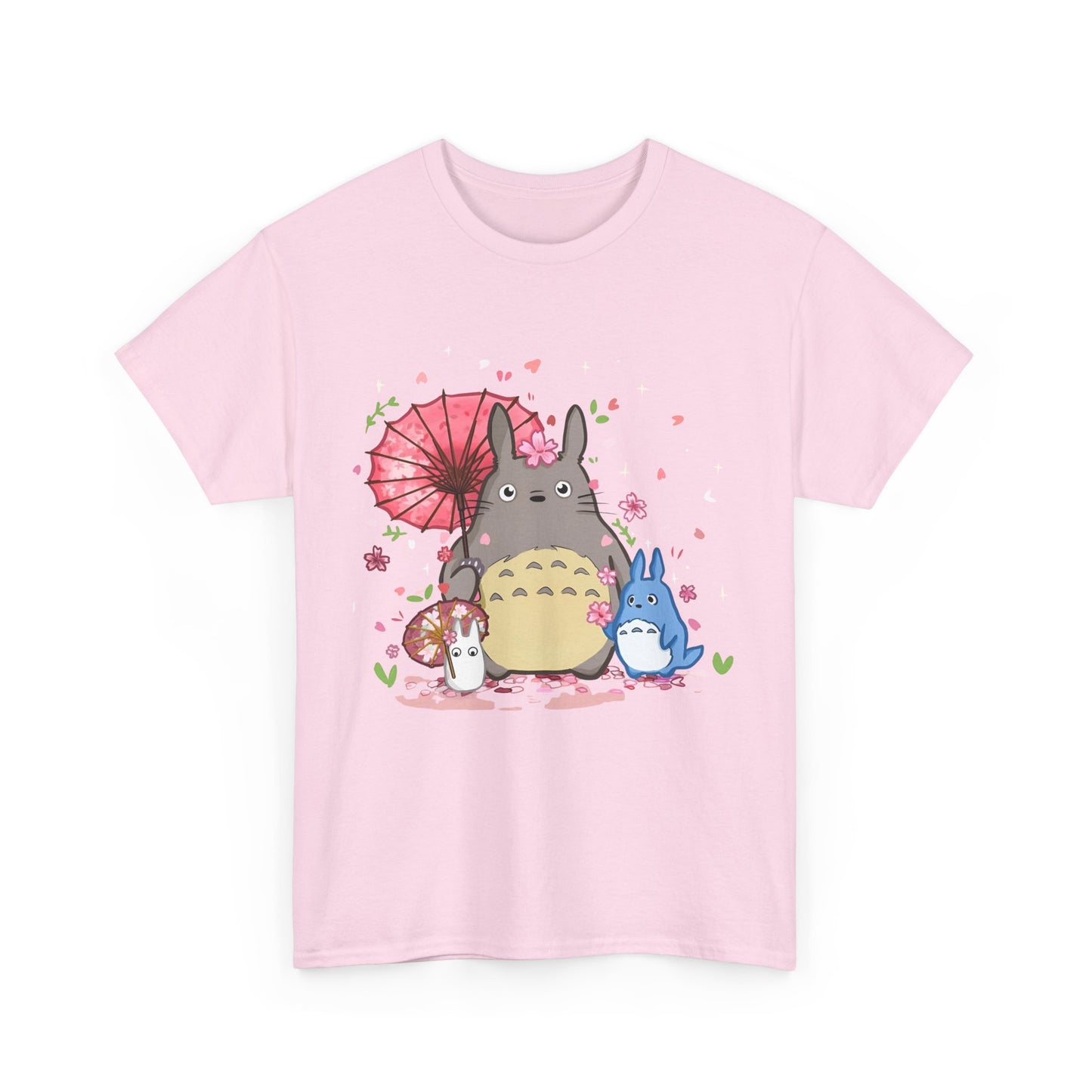 My Neighbor Totoro T-Shirt – 100% Cotton Gildan 5000 Anime Tee for Ghibli Fans