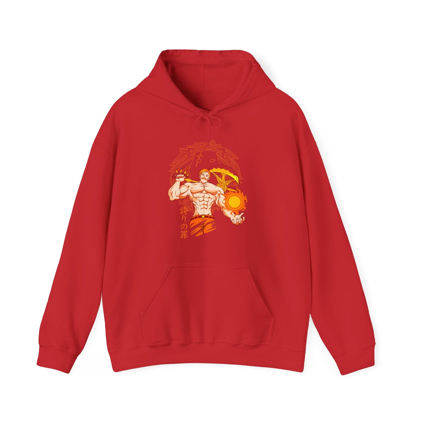 Escanor Seven Deadly Sins Hoodie – 100% Cotton Anime Hoodie for Lion’s Sin of Pride Fans
