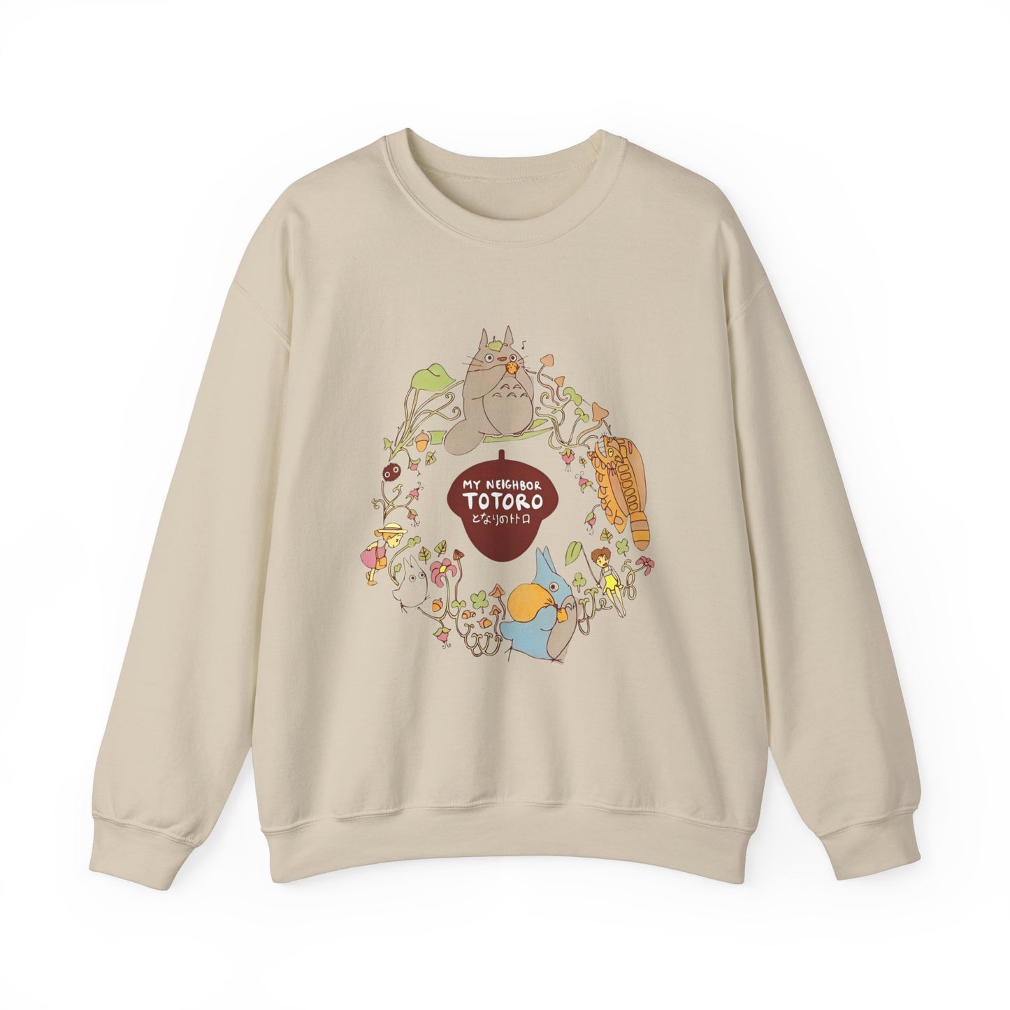 My Neighbor Totoro Sweatshirt – Cozy 100% Cotton Studio Ghibli Anime Pullover